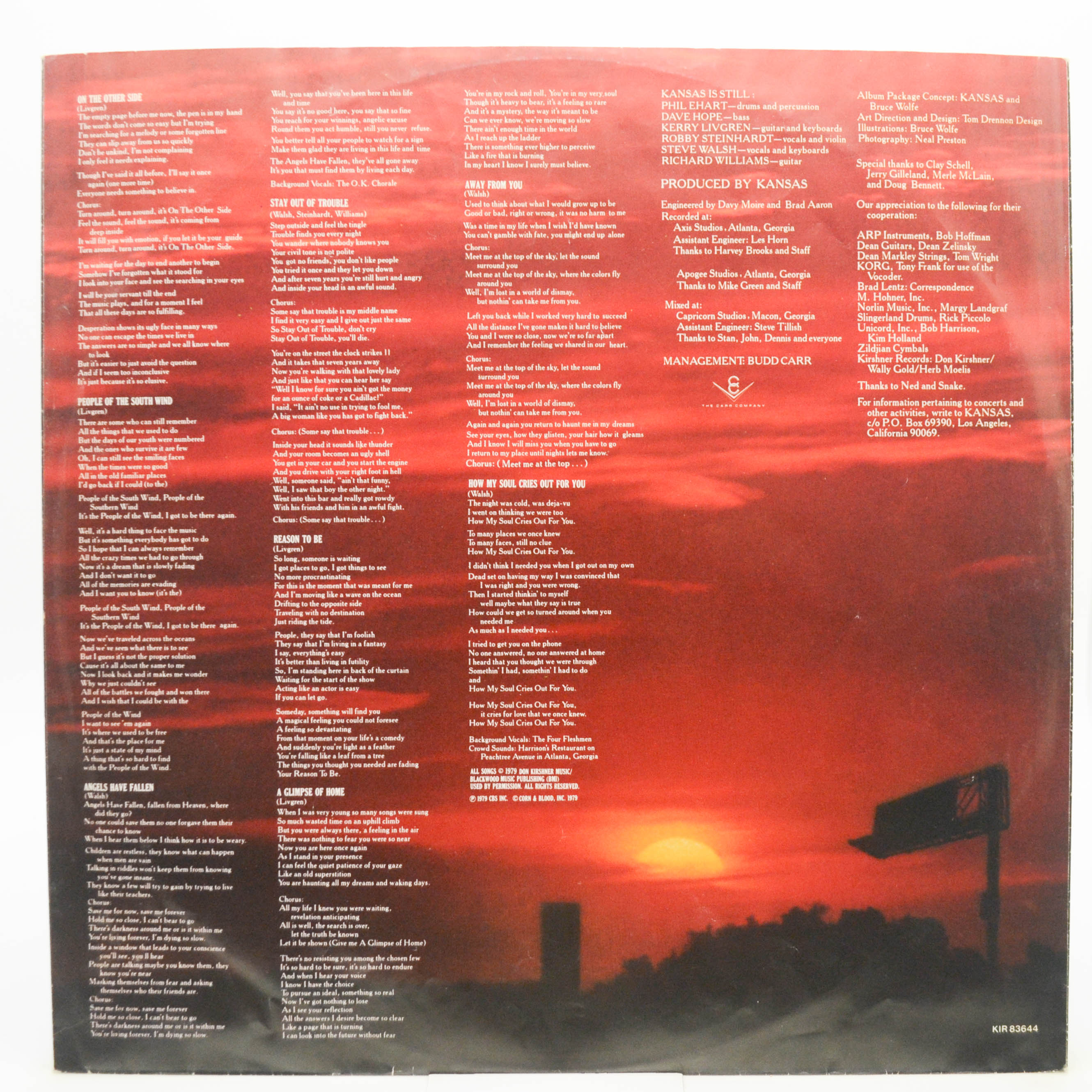 Kansas — Monolith, 1979