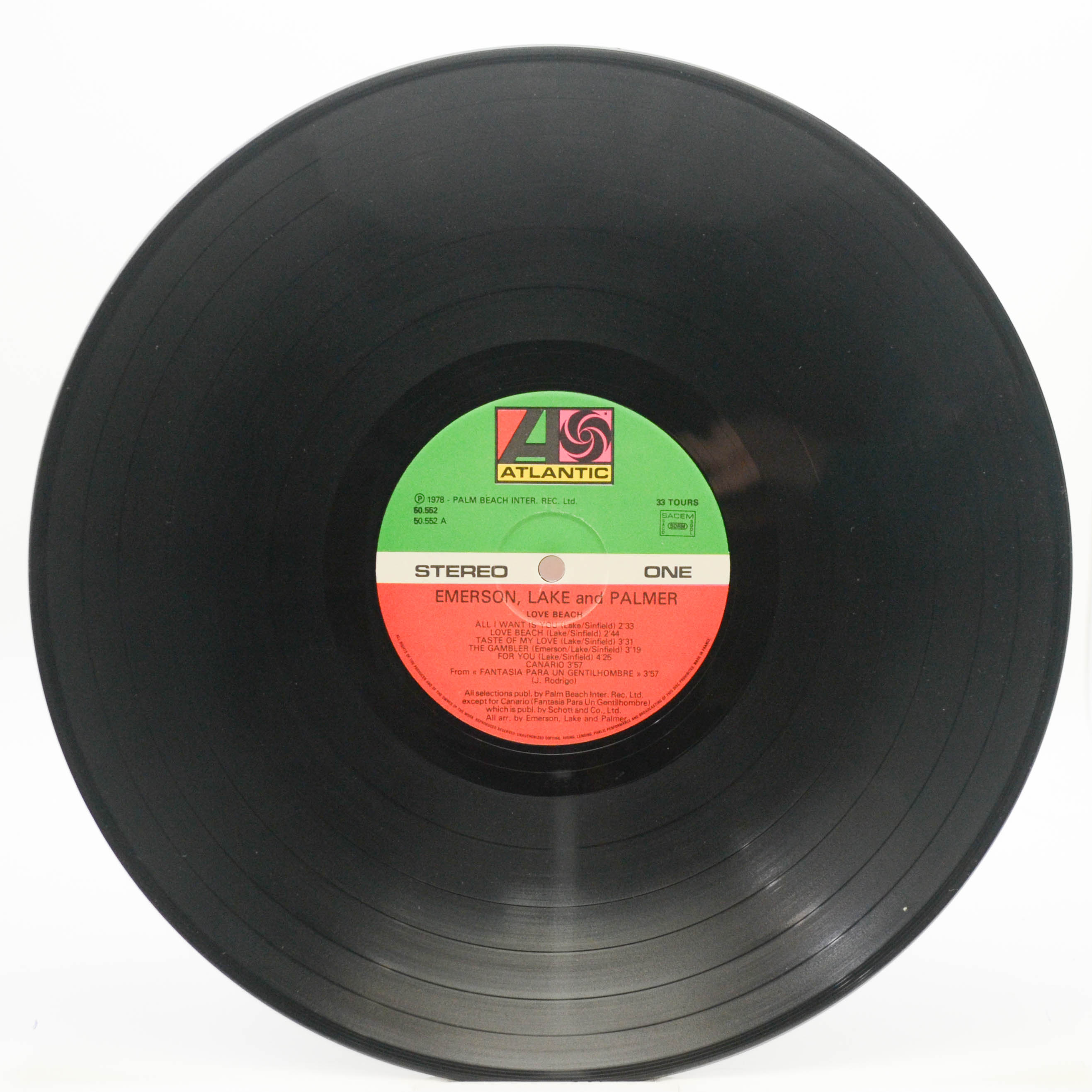 Emerson, Lake & Palmer — Love Beach, 1978