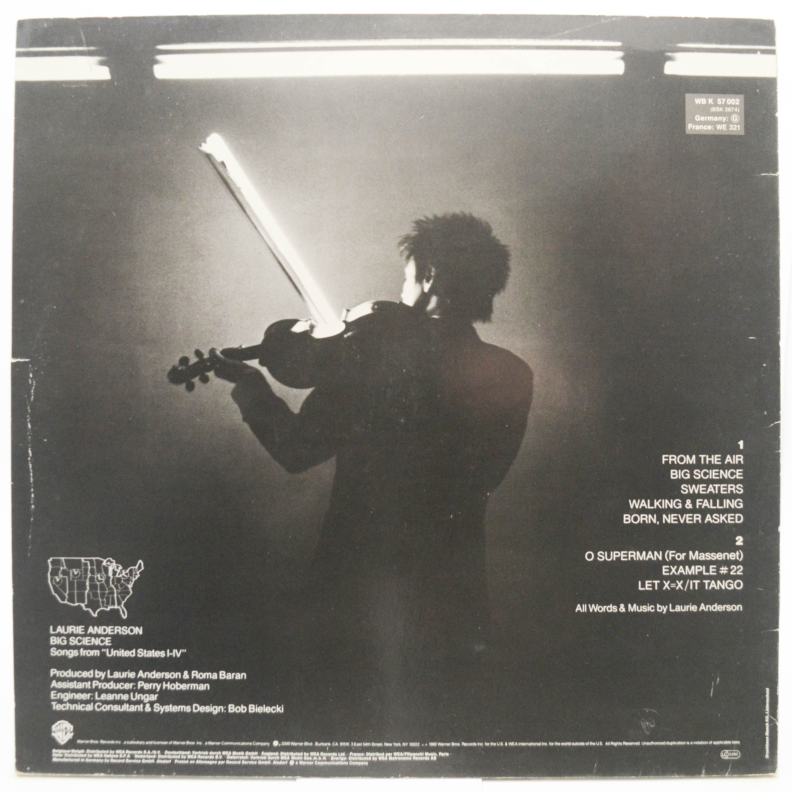 Laurie Anderson — Big Science, 1982