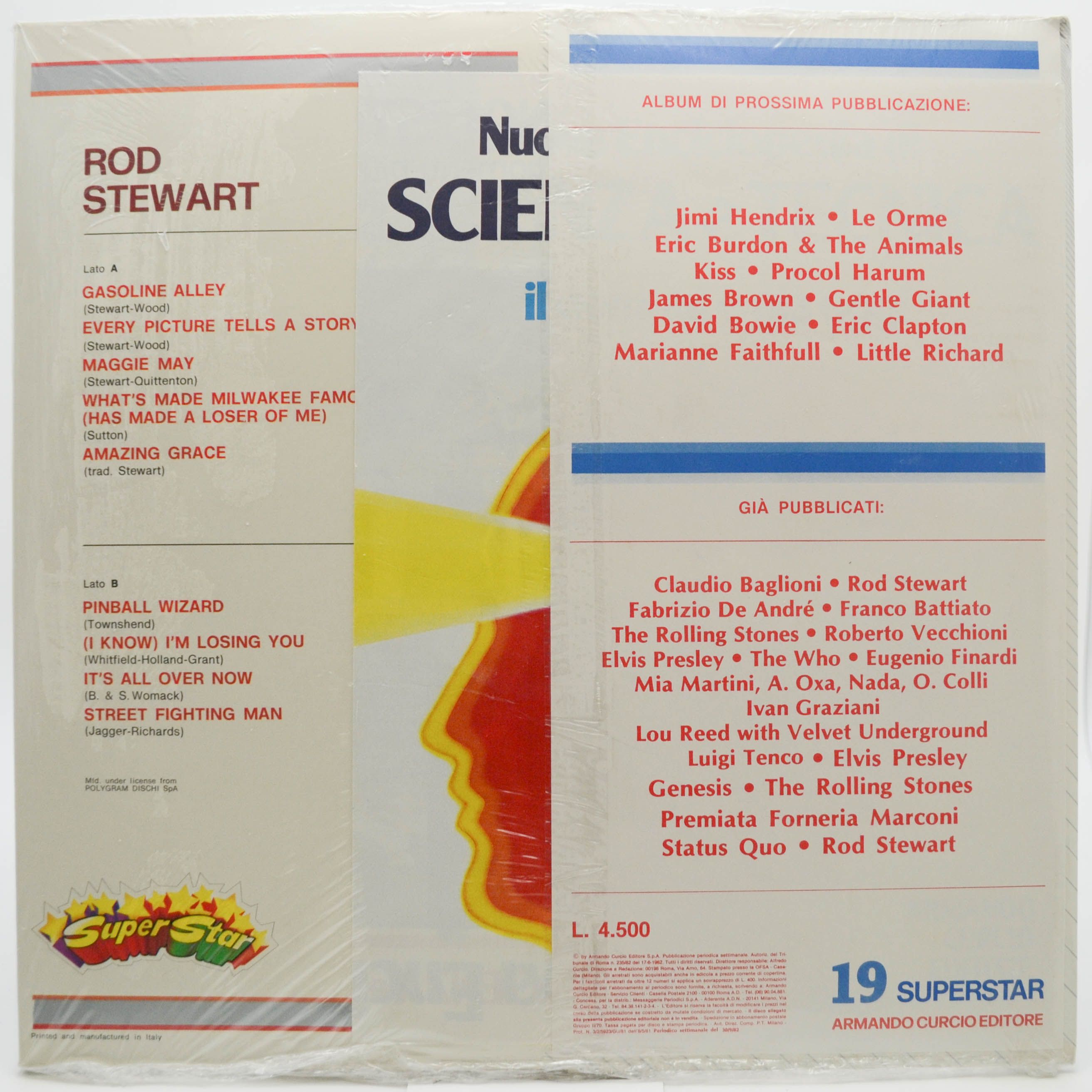 Rod Stewart — Rod Stewart (booklet), 1982