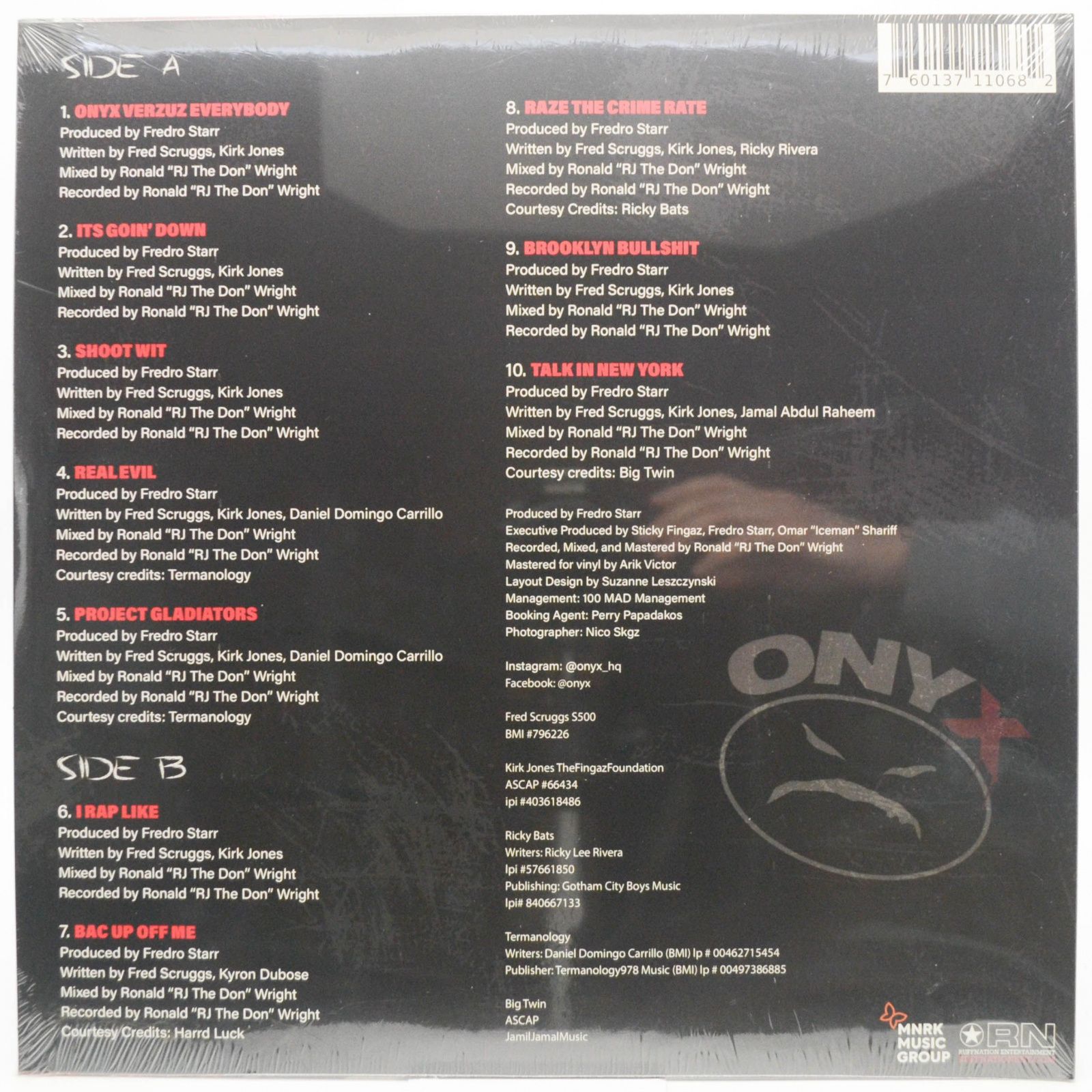 Onyx — Versus Everybody (USA), 2022