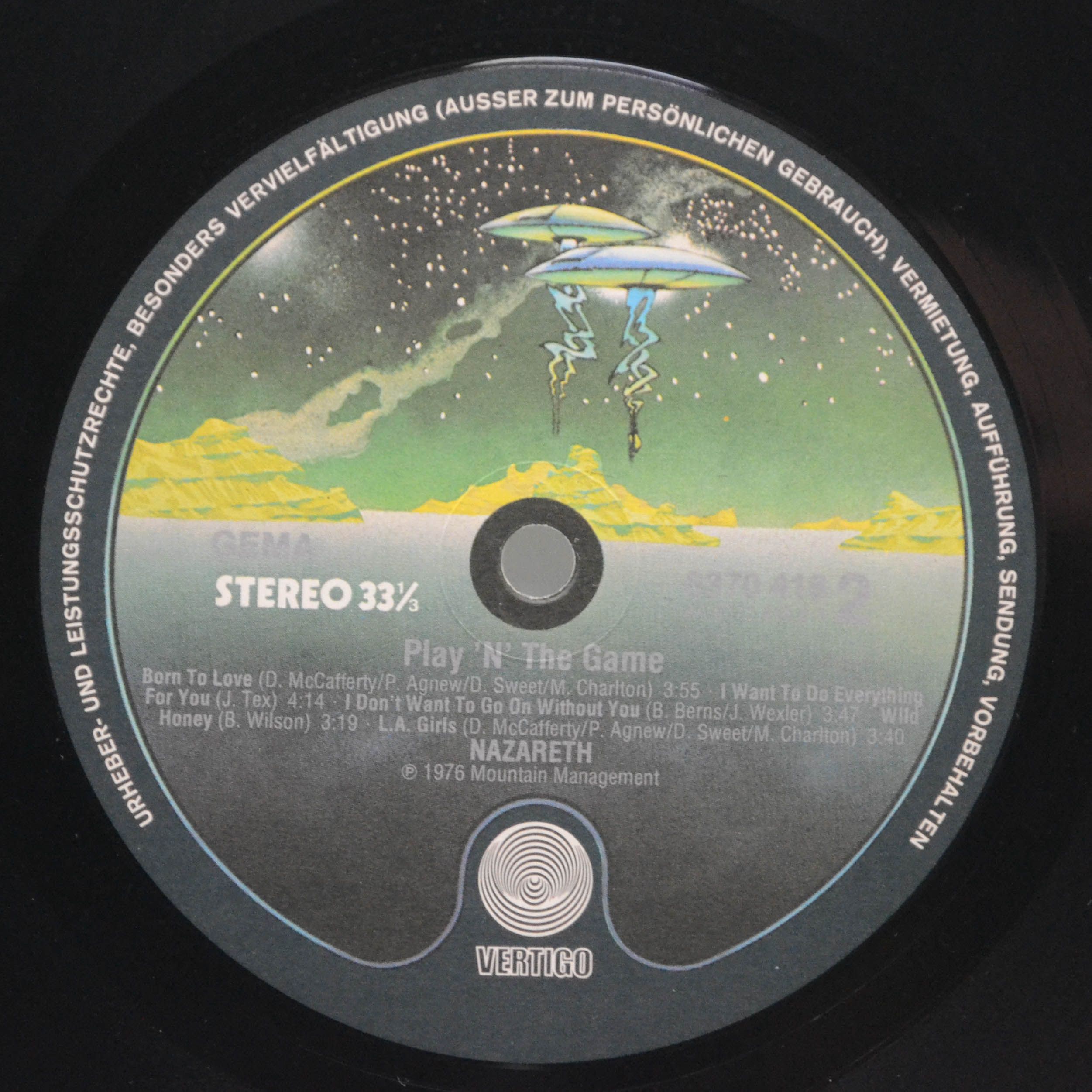 Nazareth — Play 'N' The Game, 1976