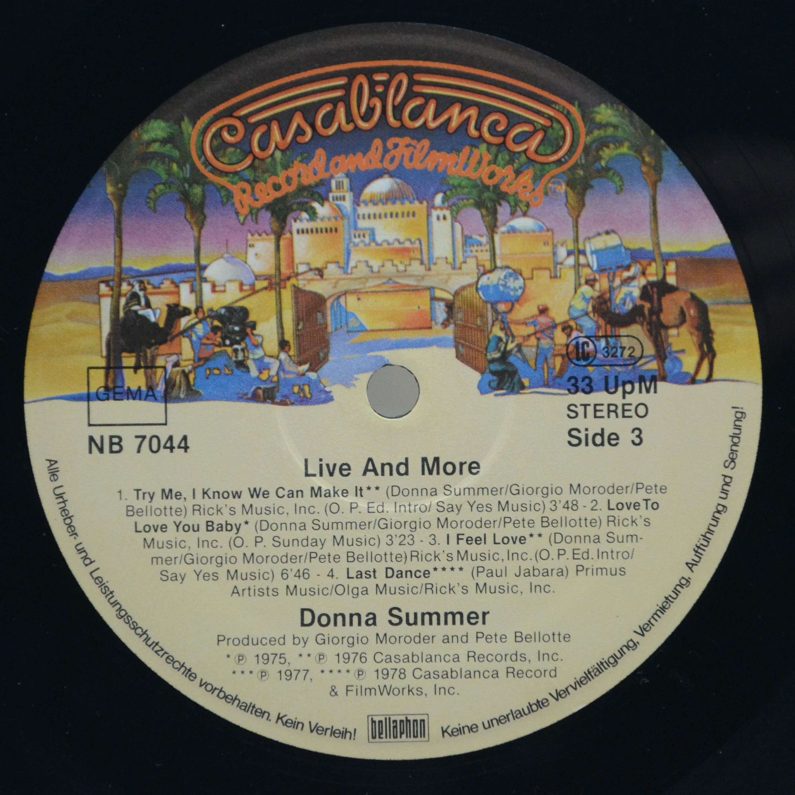 Donna Summer — Live And More (2LP), 1978