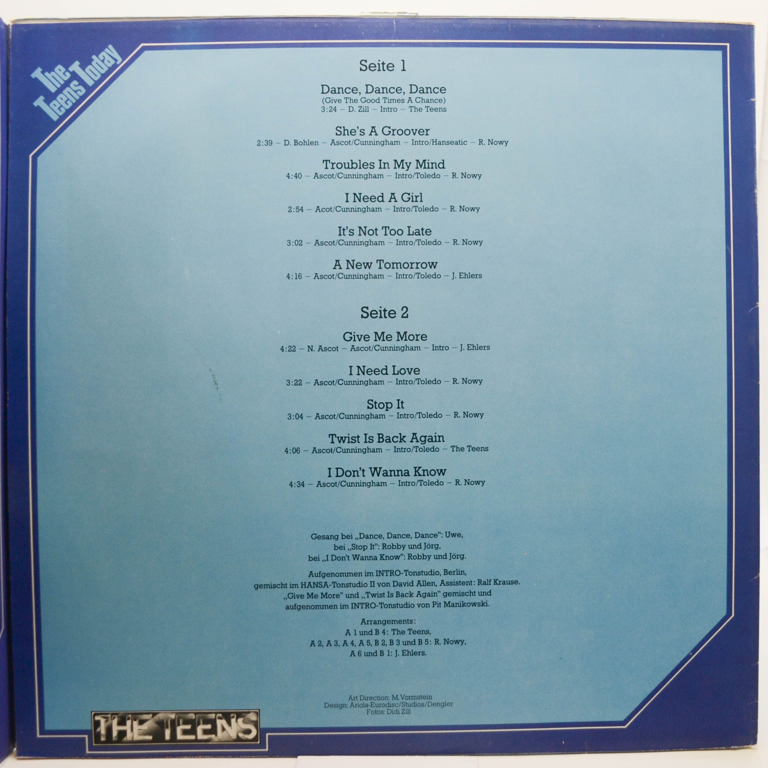 Teens — The Teens Today, 1980