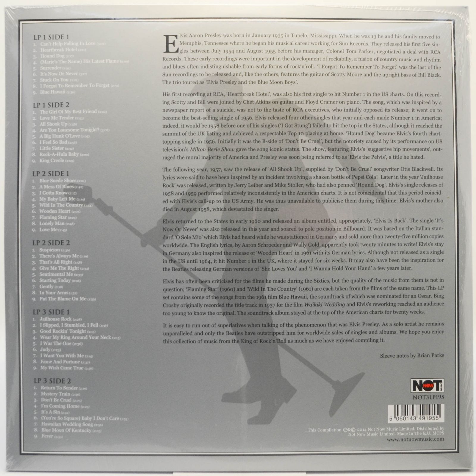 Elvis Presley — The Platinum Collection (3LP), 2014