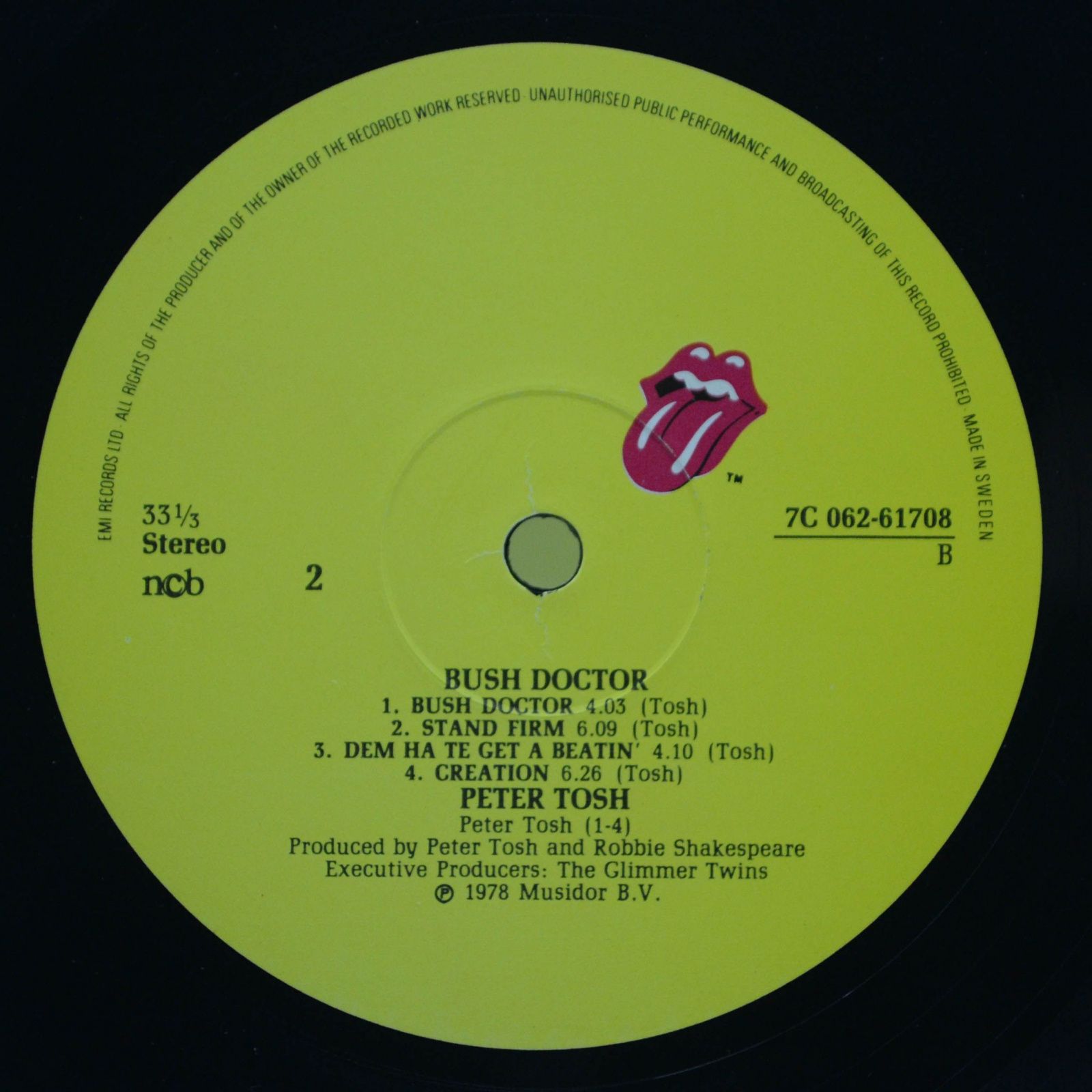 Peter Tosh — Bush Doctor, 1978