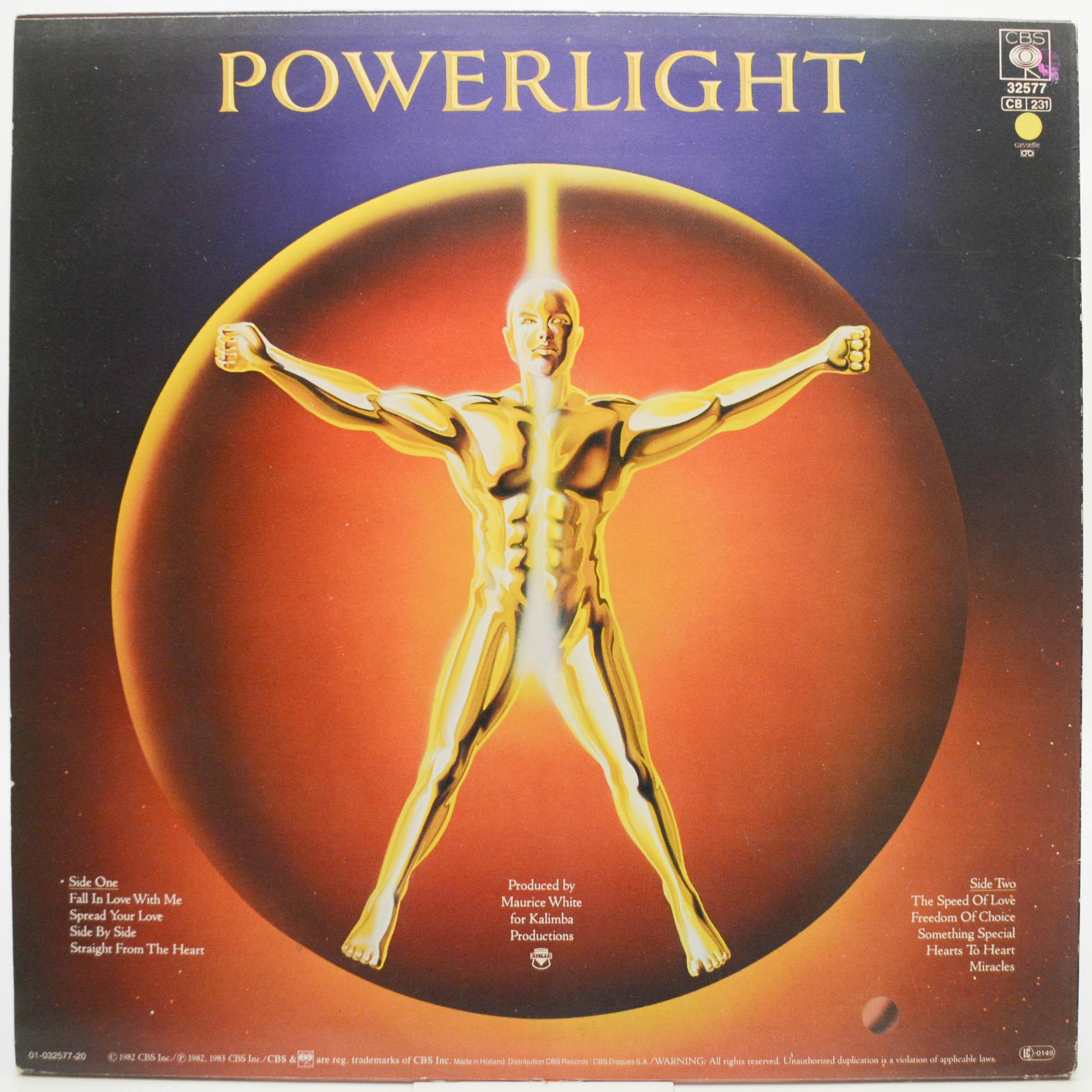 Earth, Wind & Fire — Powerlight, 1983
