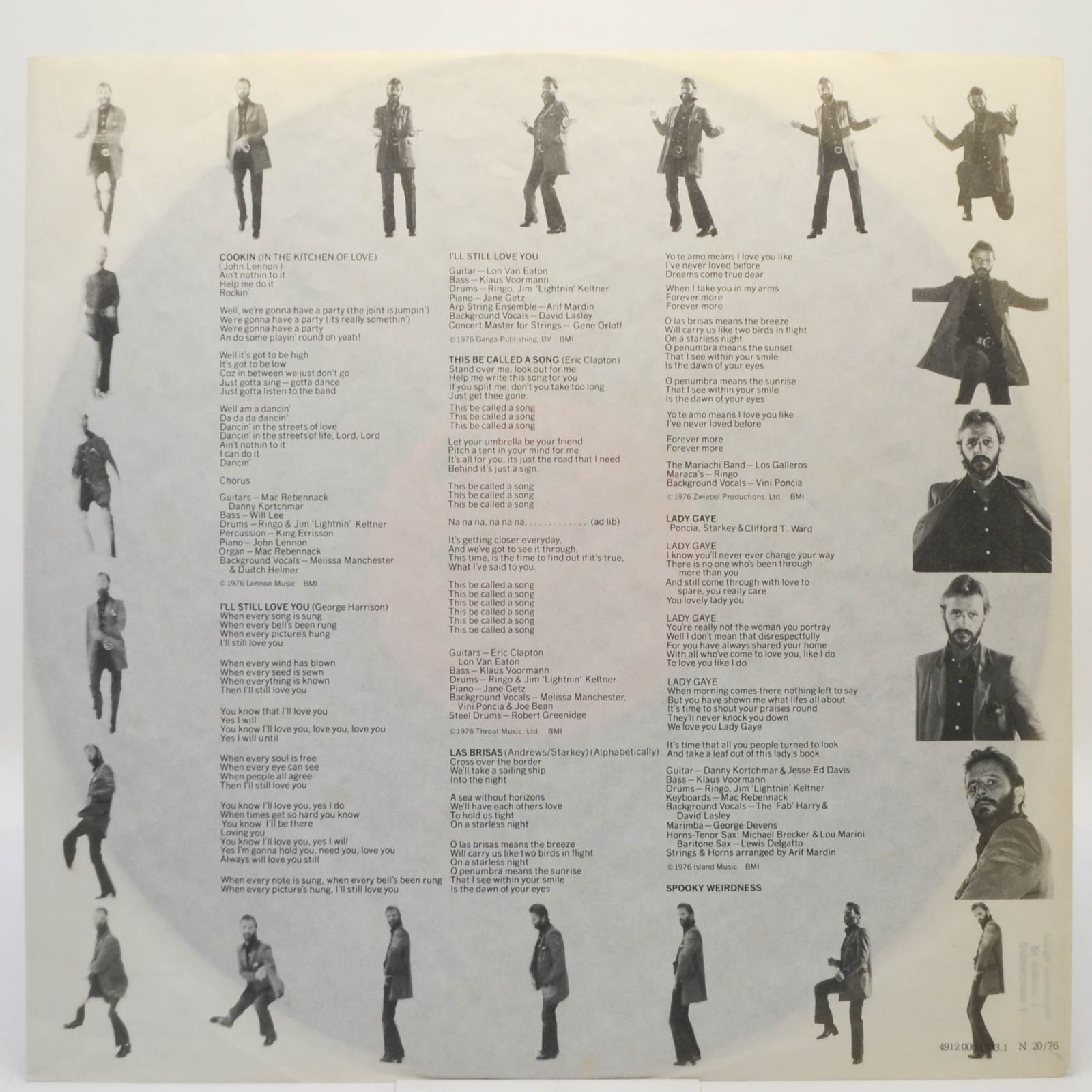 Ringo Starr — Ringo's Rotogravure, 1976