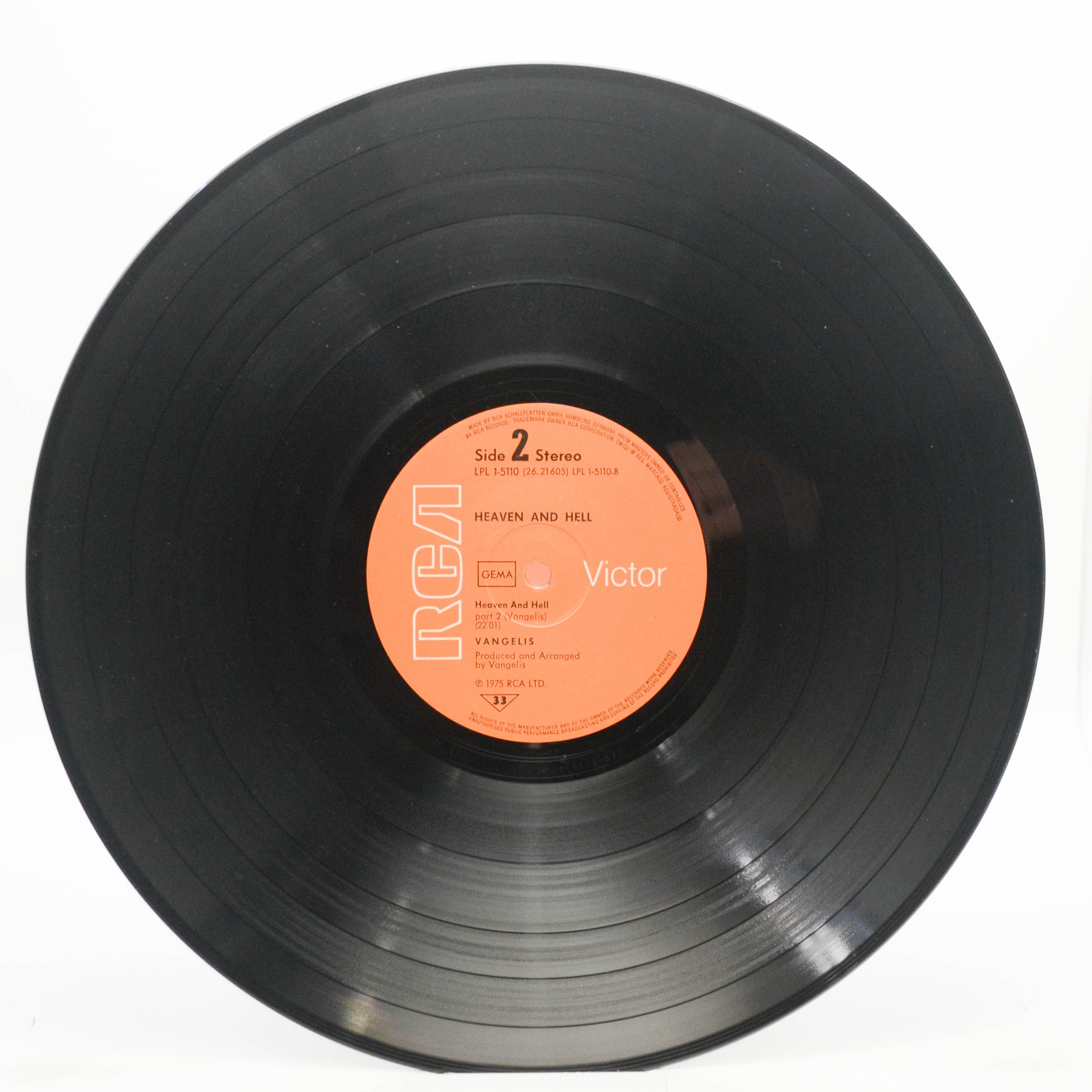 Vangelis — Heaven And Hell, 1975