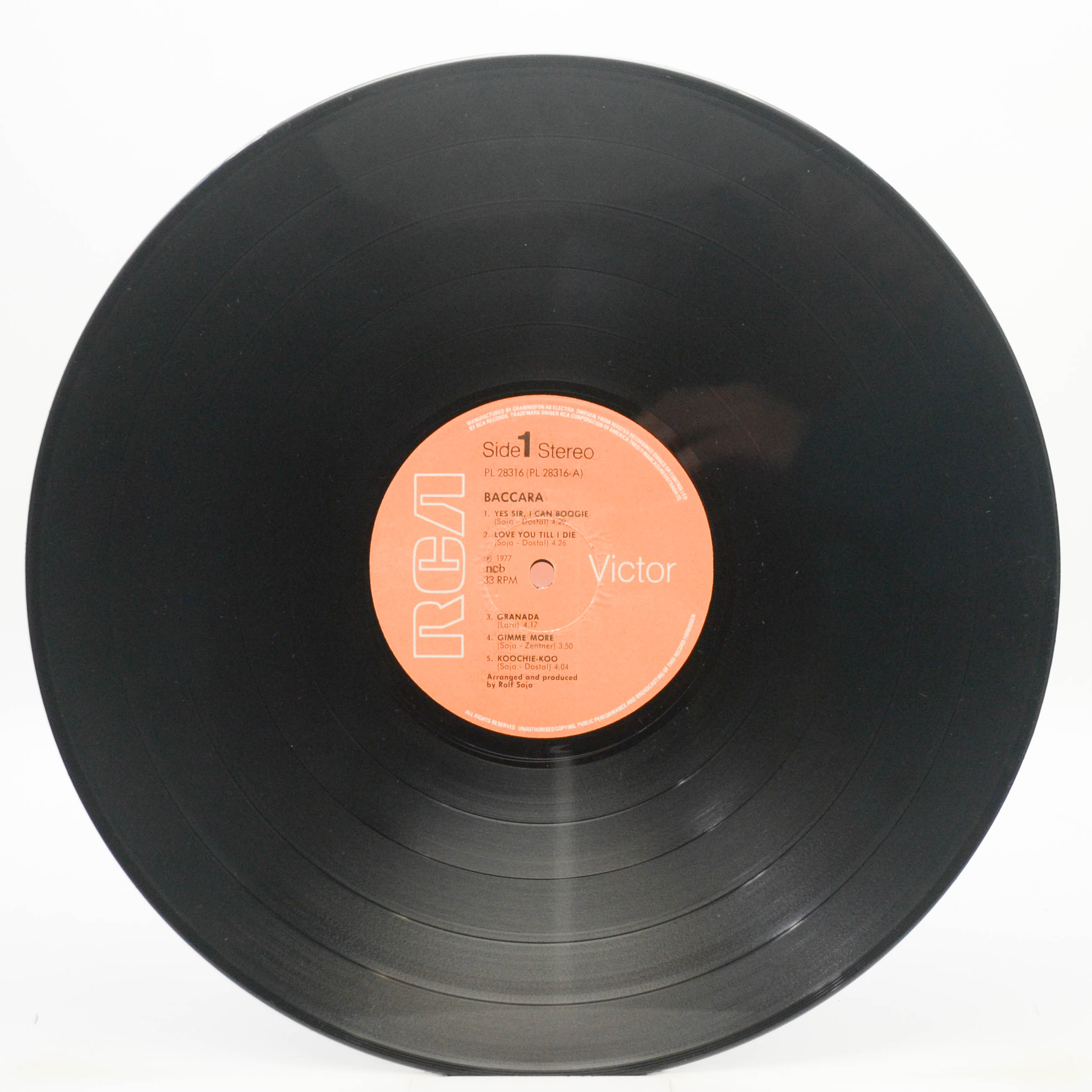 Baccara — Baccara, 1977