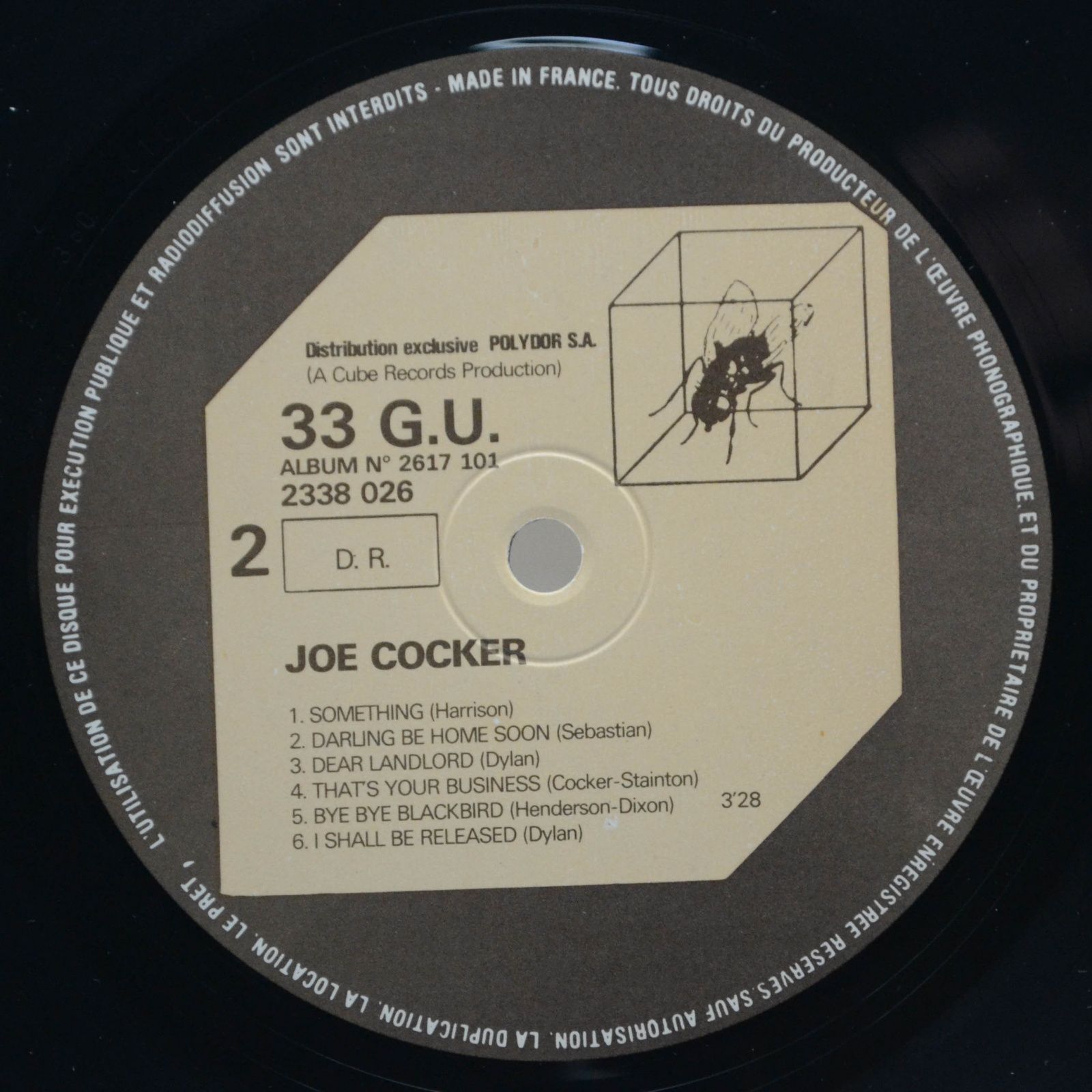 Joe Cocker — Joe Cocker (2LP), 1975