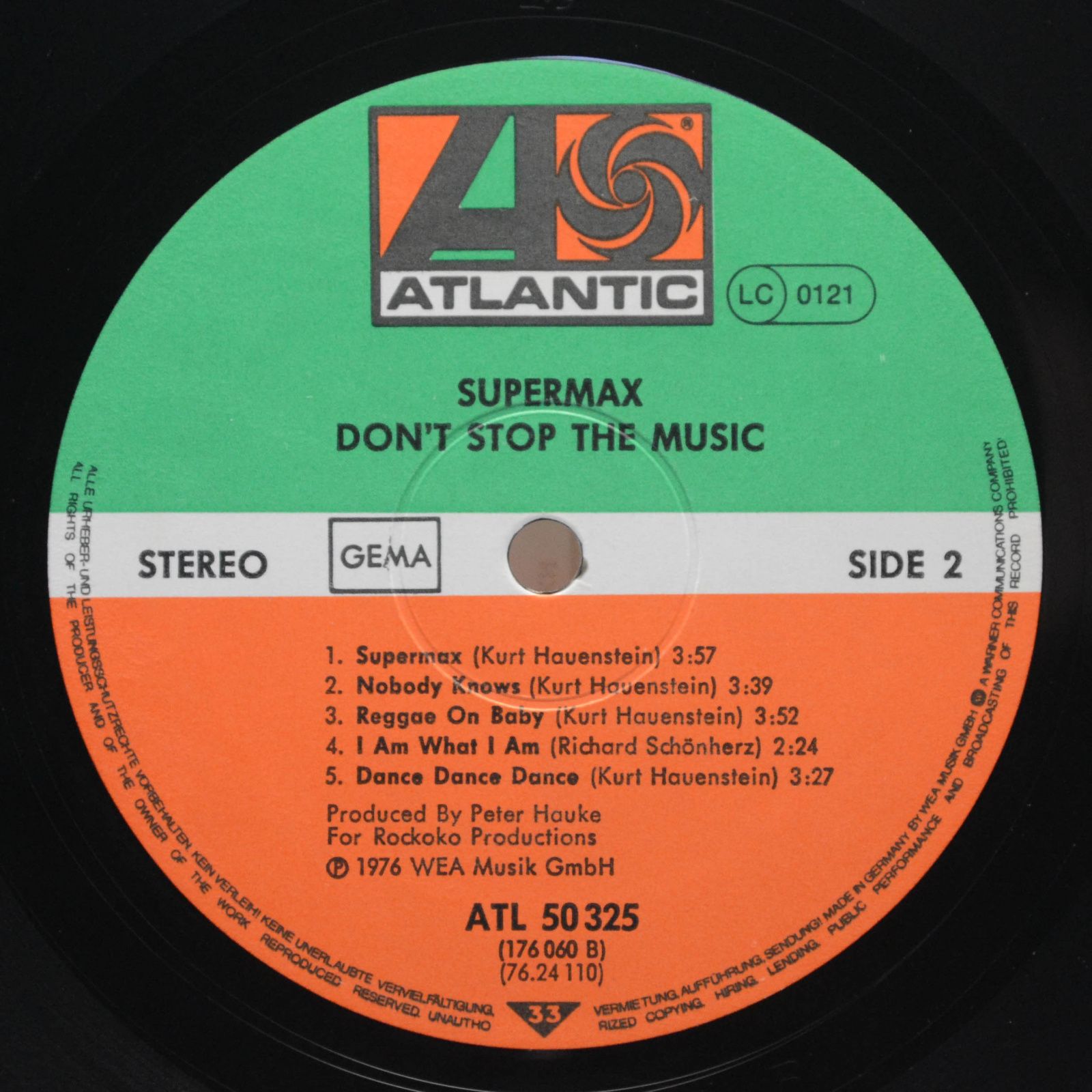 Supermax — Don't Stop The Music, 1977