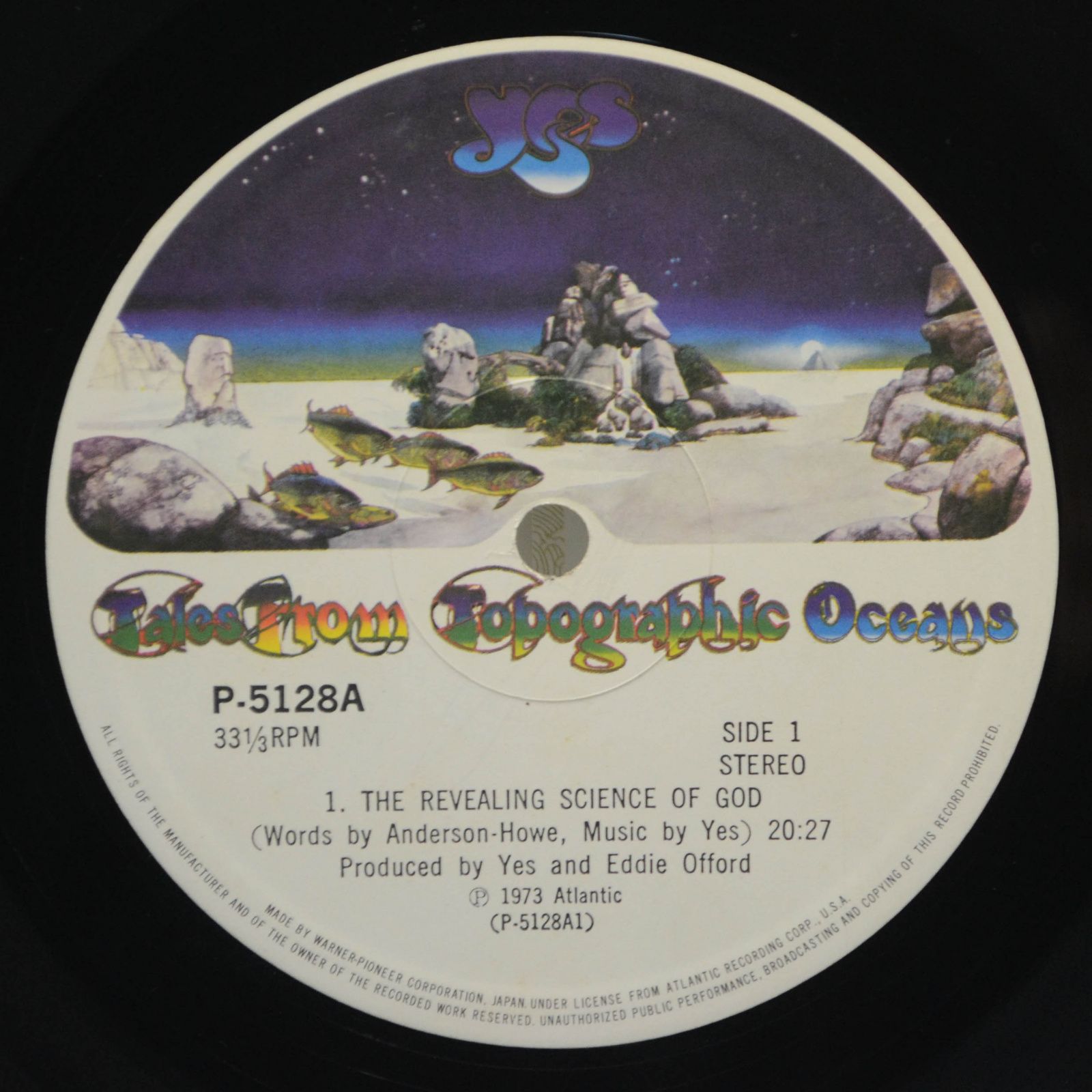 Yes — Tales From Topographic Oceans (2LP), 1973