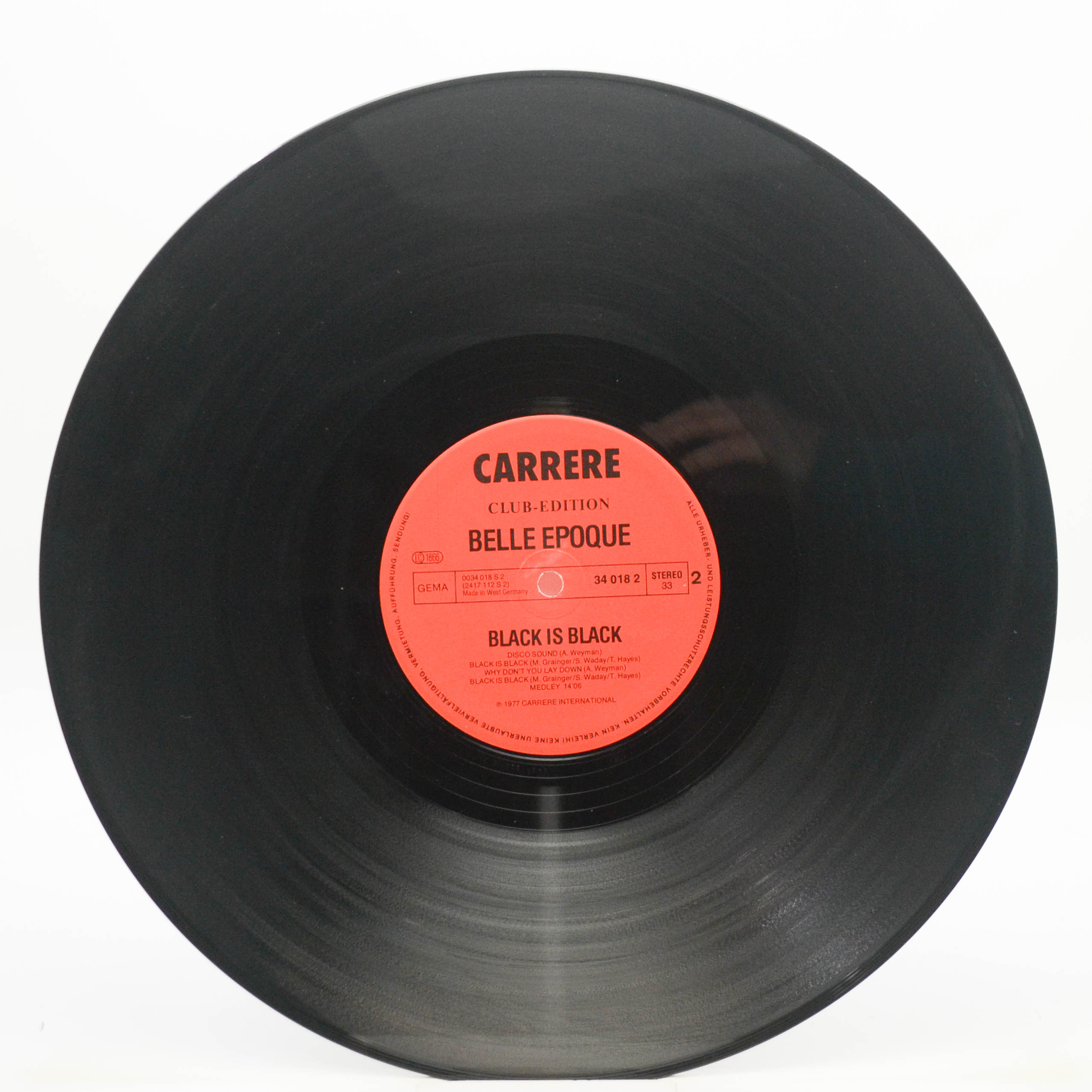 Belle Epoque — Black Is Black, 1977