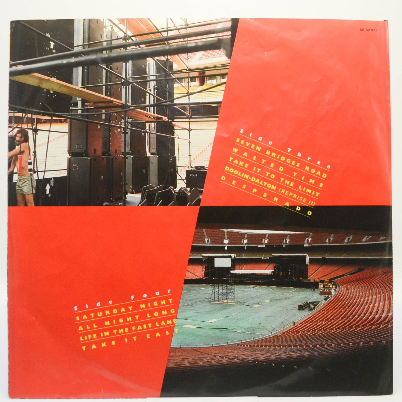 Eagles — Eagles Live (2LP), 1980