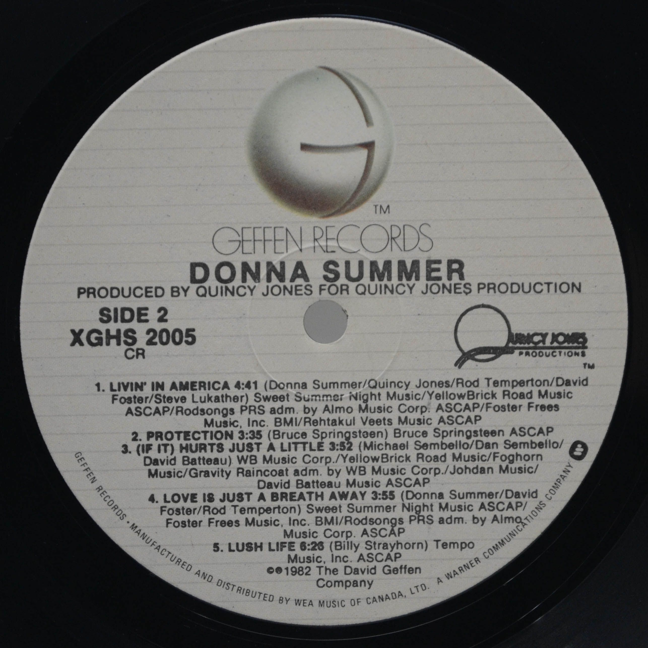 Donna Summer — Donna Summer, 1982