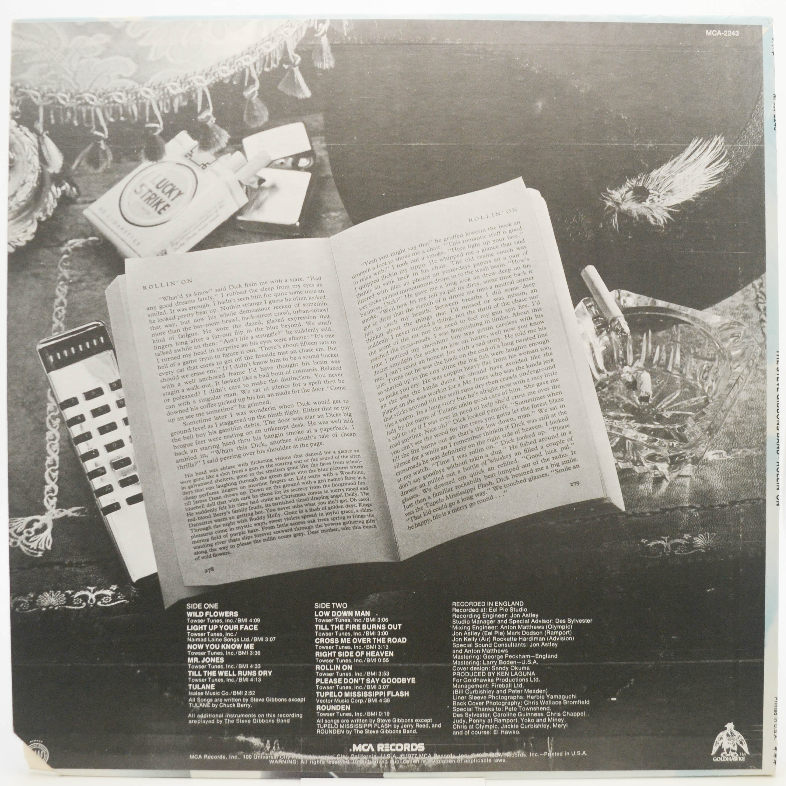 Steve Gibbons Band — Rollin' On (USA), 1977