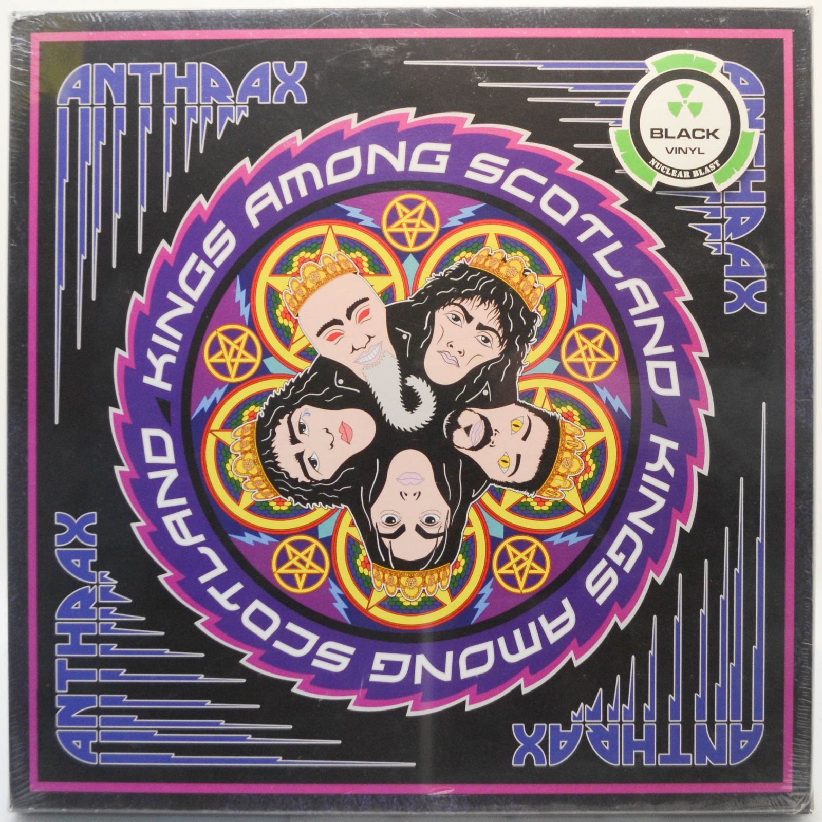 Anthrax — Kings Among Scotland (Коробка 2LP), 2018