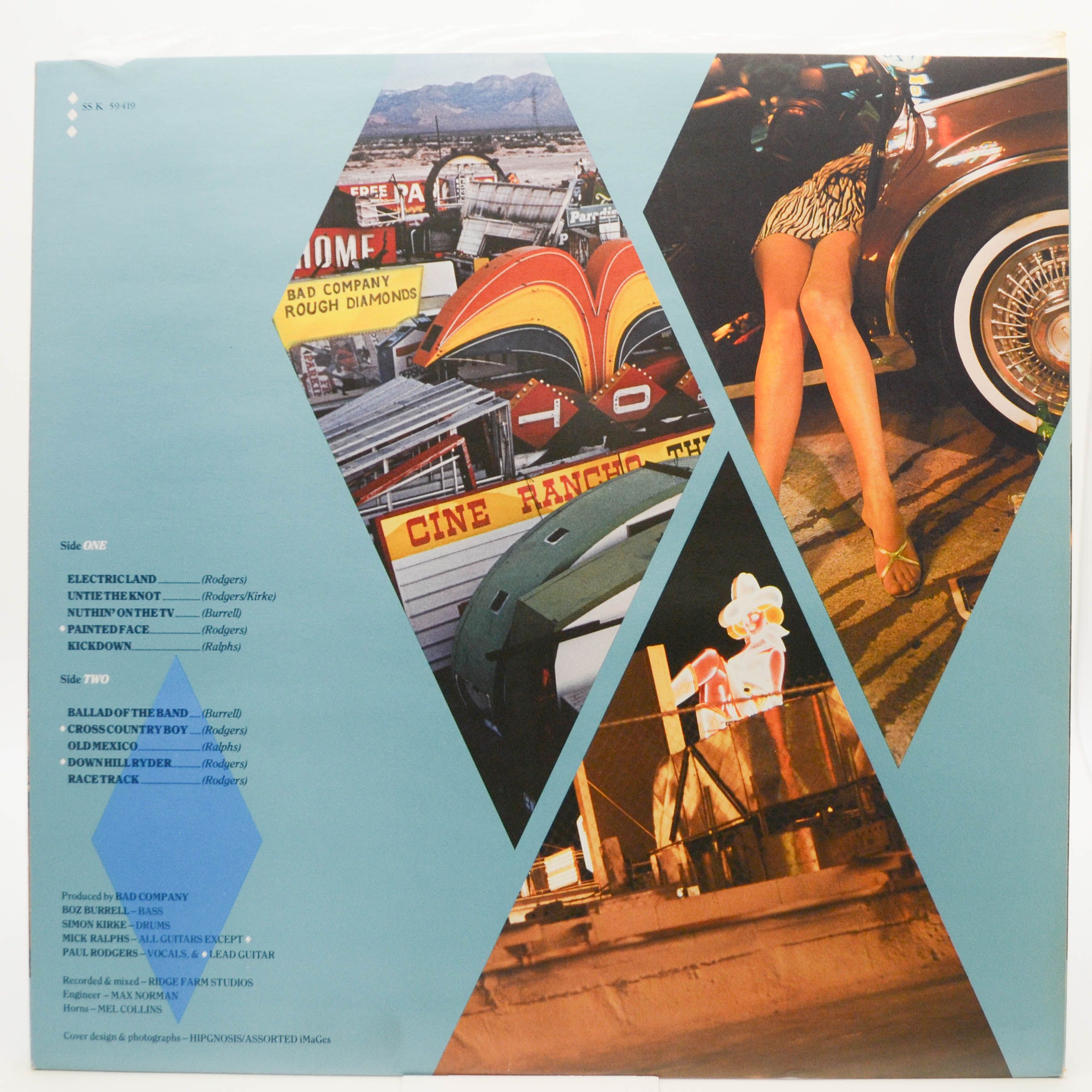 Bad Company — Rough Diamonds, 1982