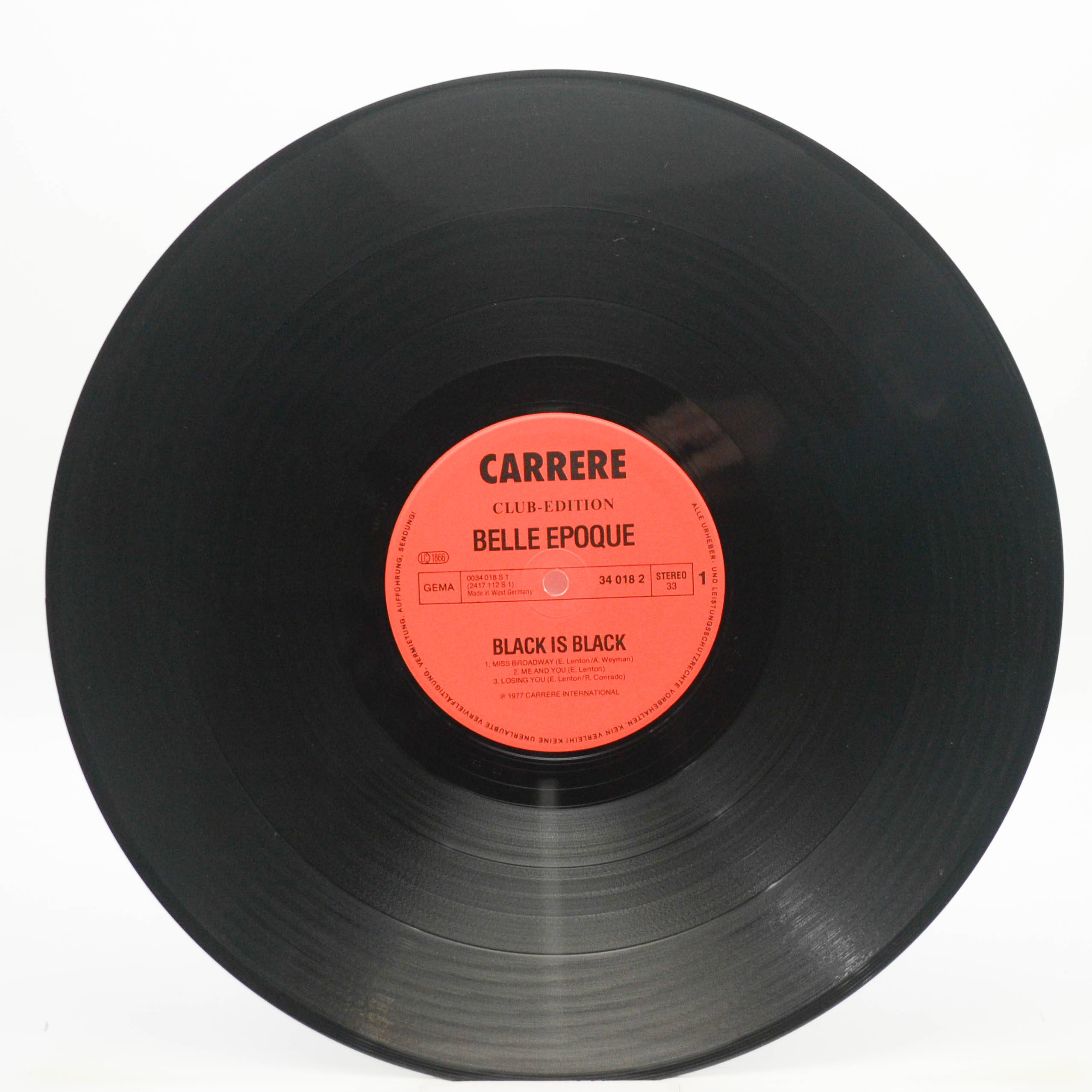 Belle Epoque — Black Is Black, 1977