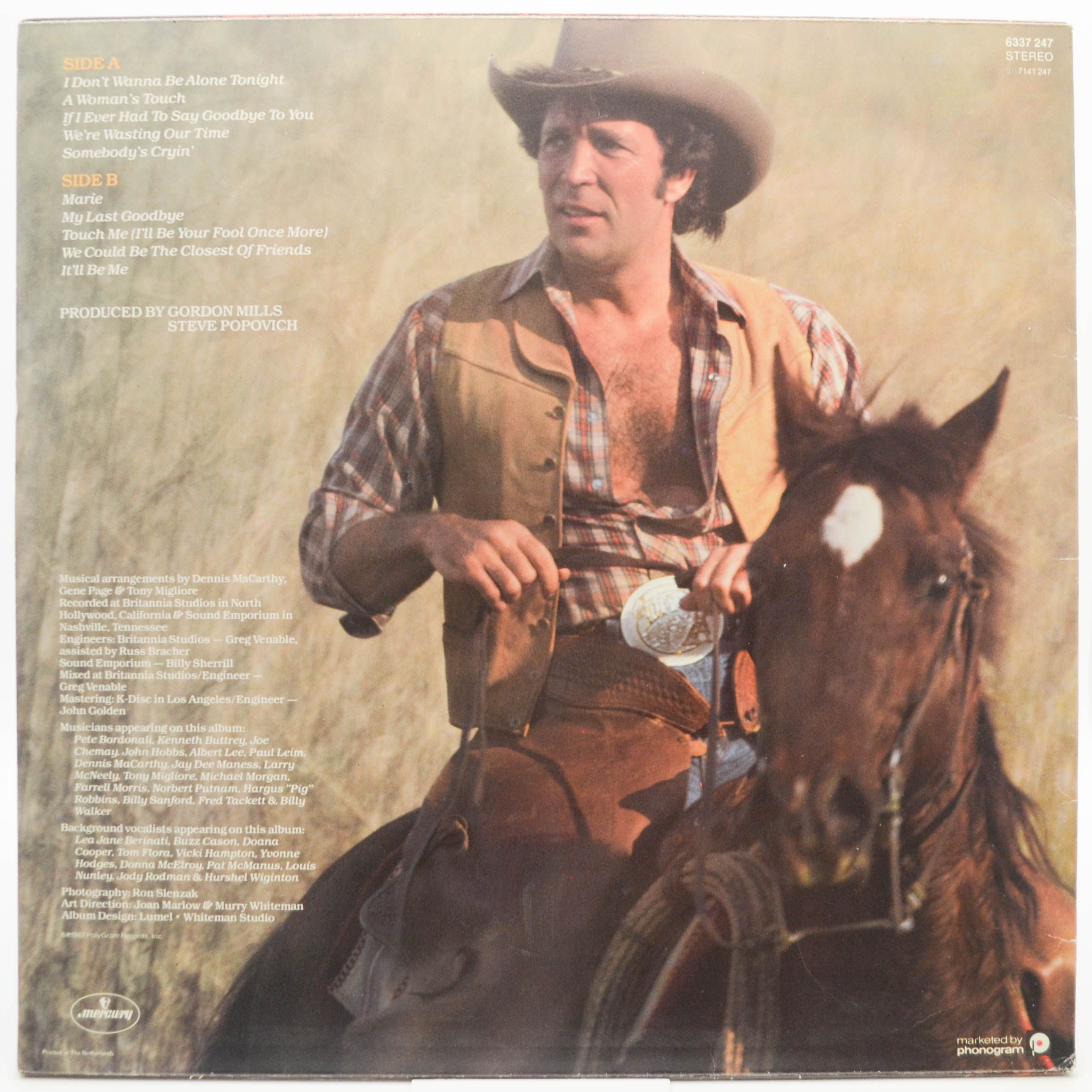 Tom Jones — Country, 1982