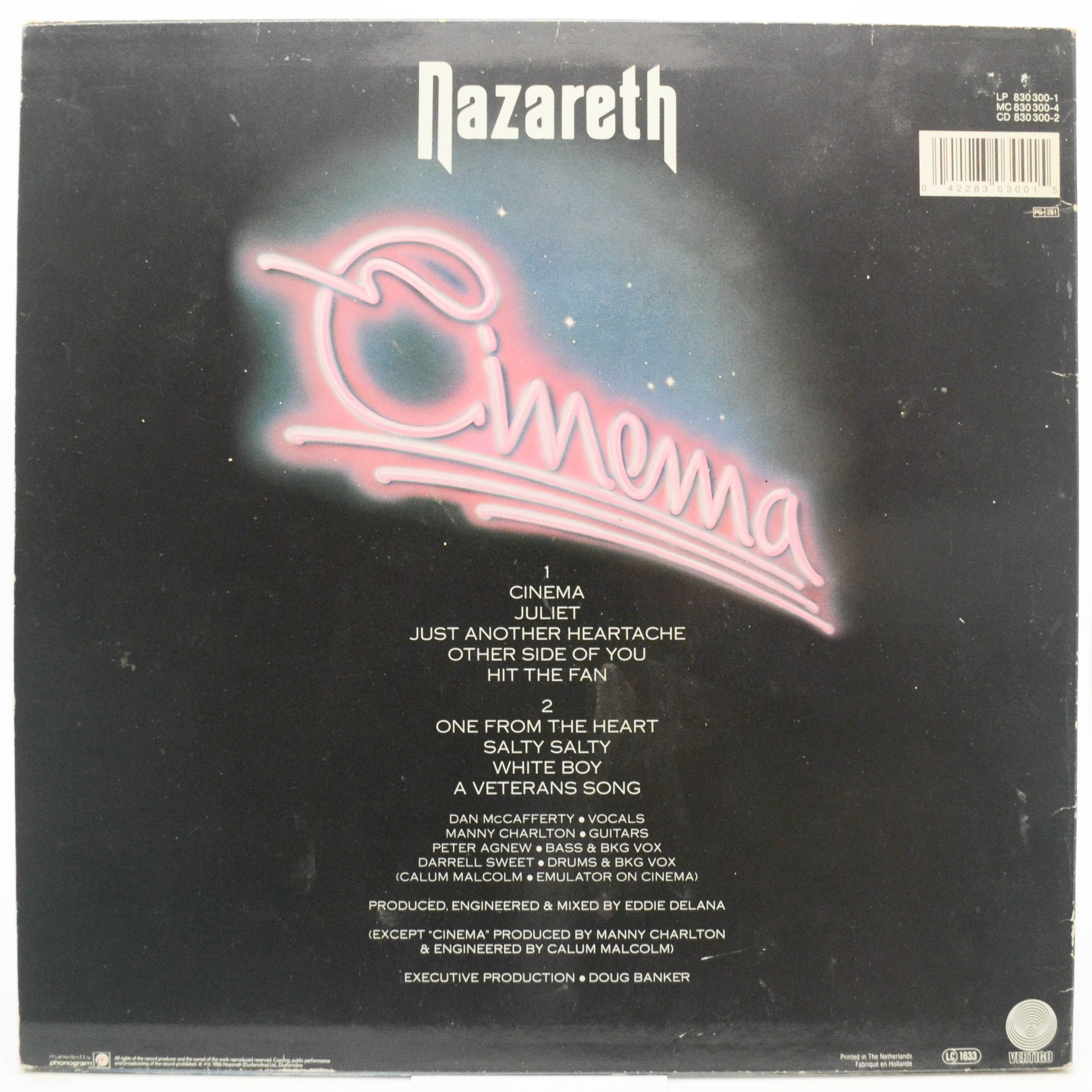 Nazareth — Cinema, 1986