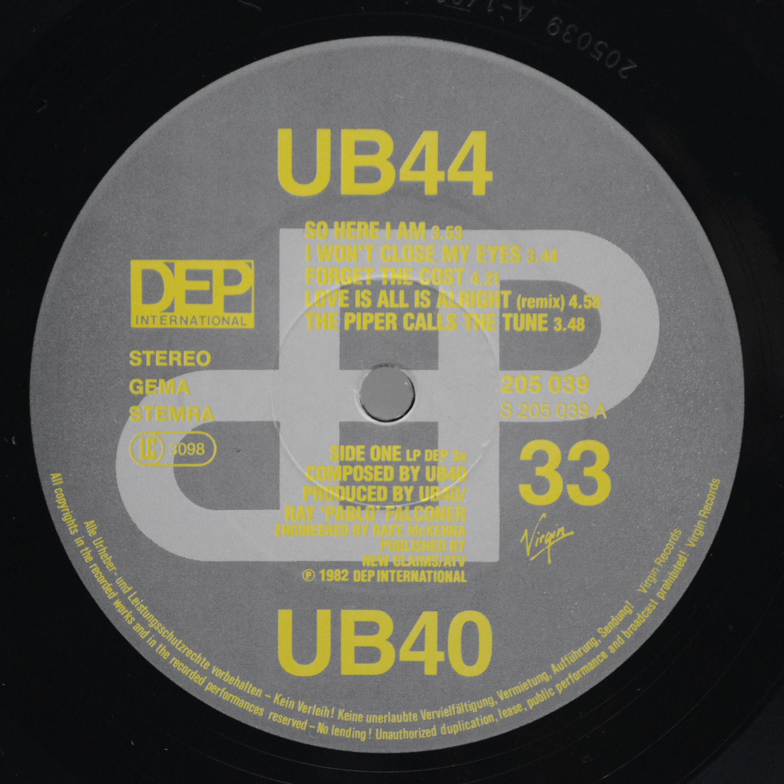 UB44 — UB44, 1982