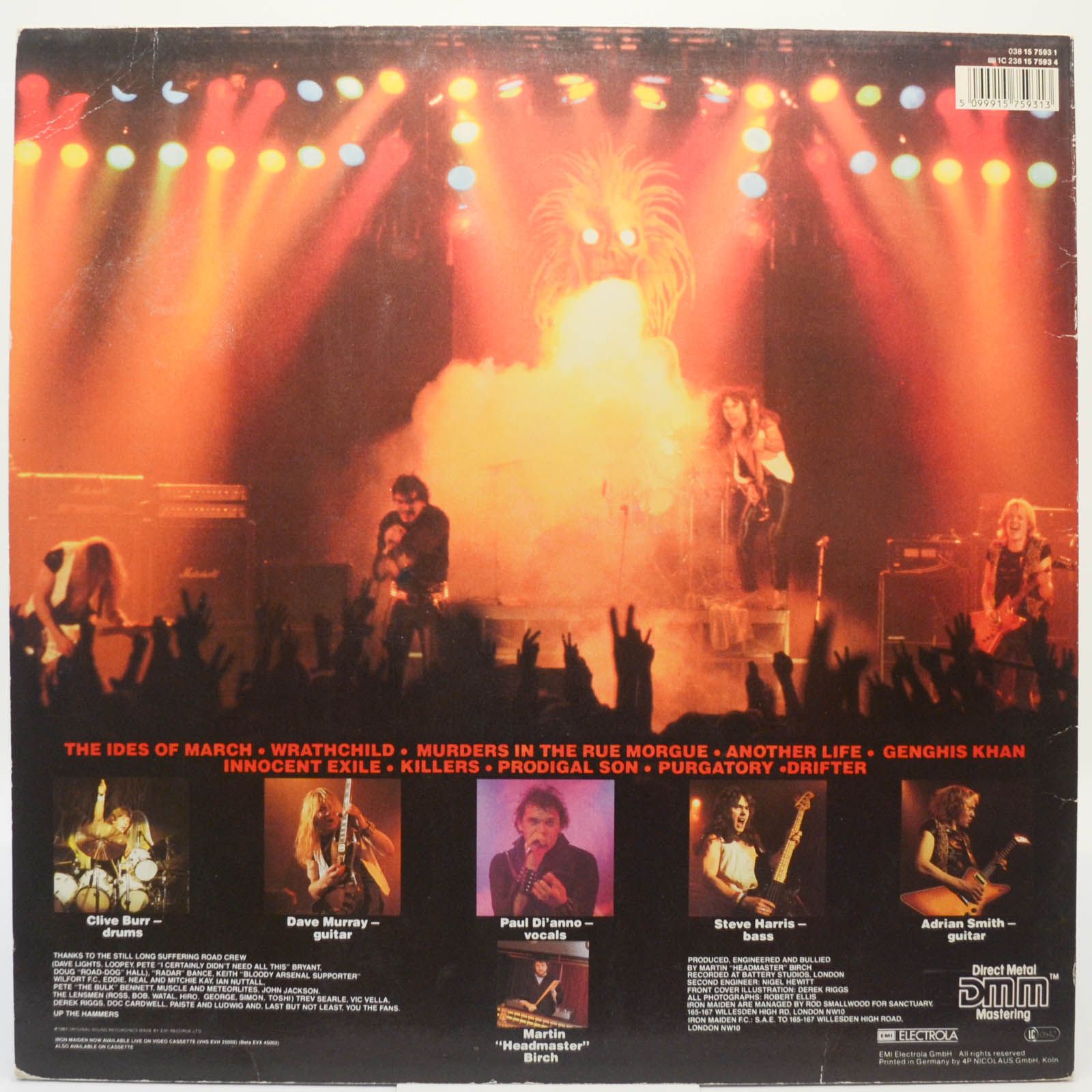 Iron Maiden — Killers, 1981