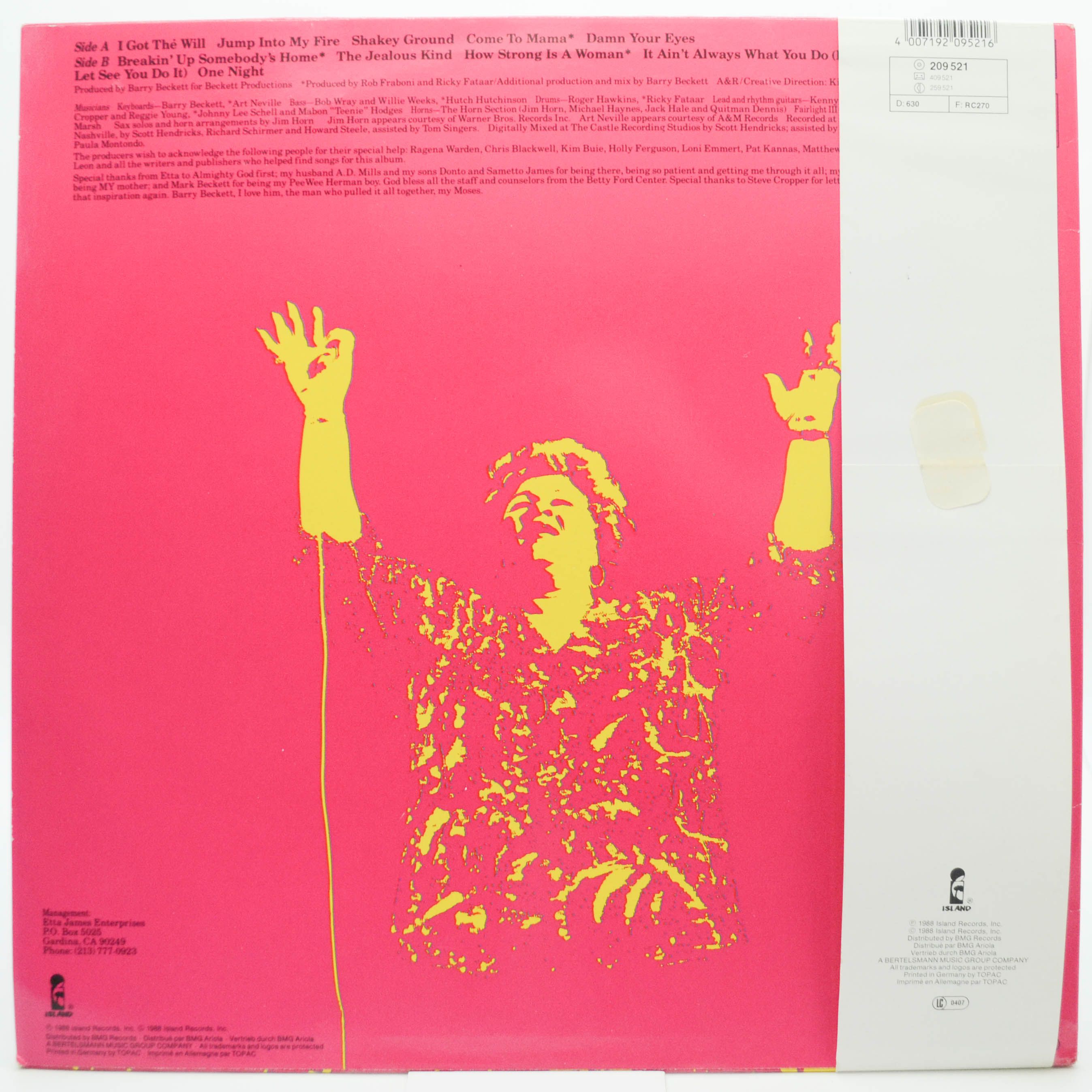 Etta James — Seven Year Itch, 1988