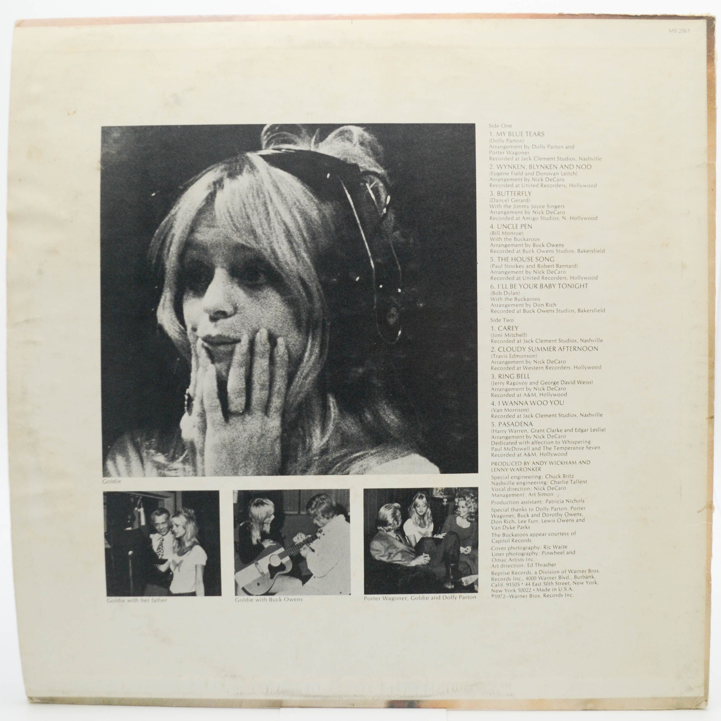 Goldie Hawn — Goldie (1-st, USA), 1972