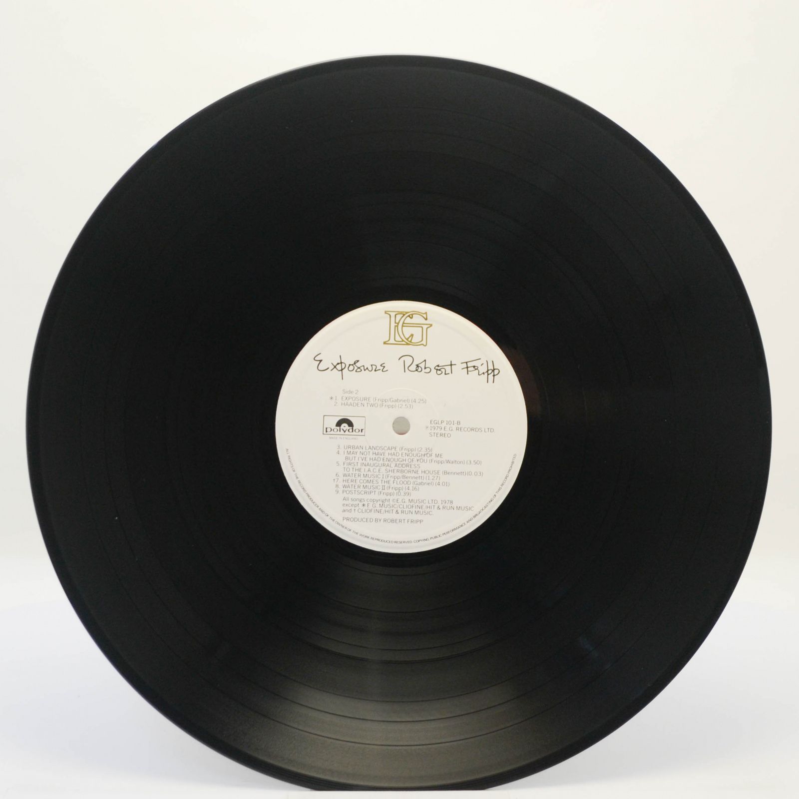 Robert Fripp — Exposure (1-st, UK), 1979