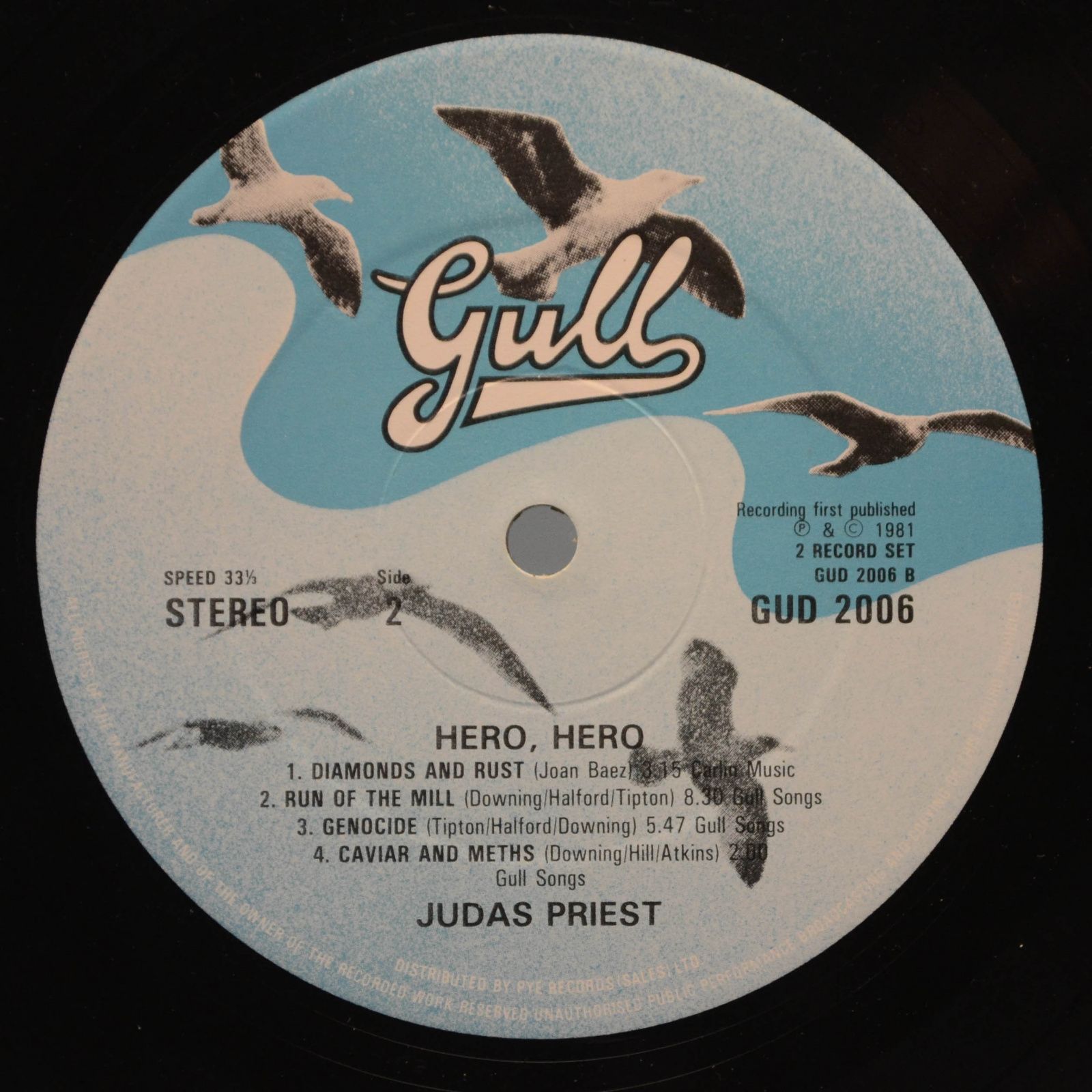 Judas Priest — Hero, Hero (2LP, UK), 1981