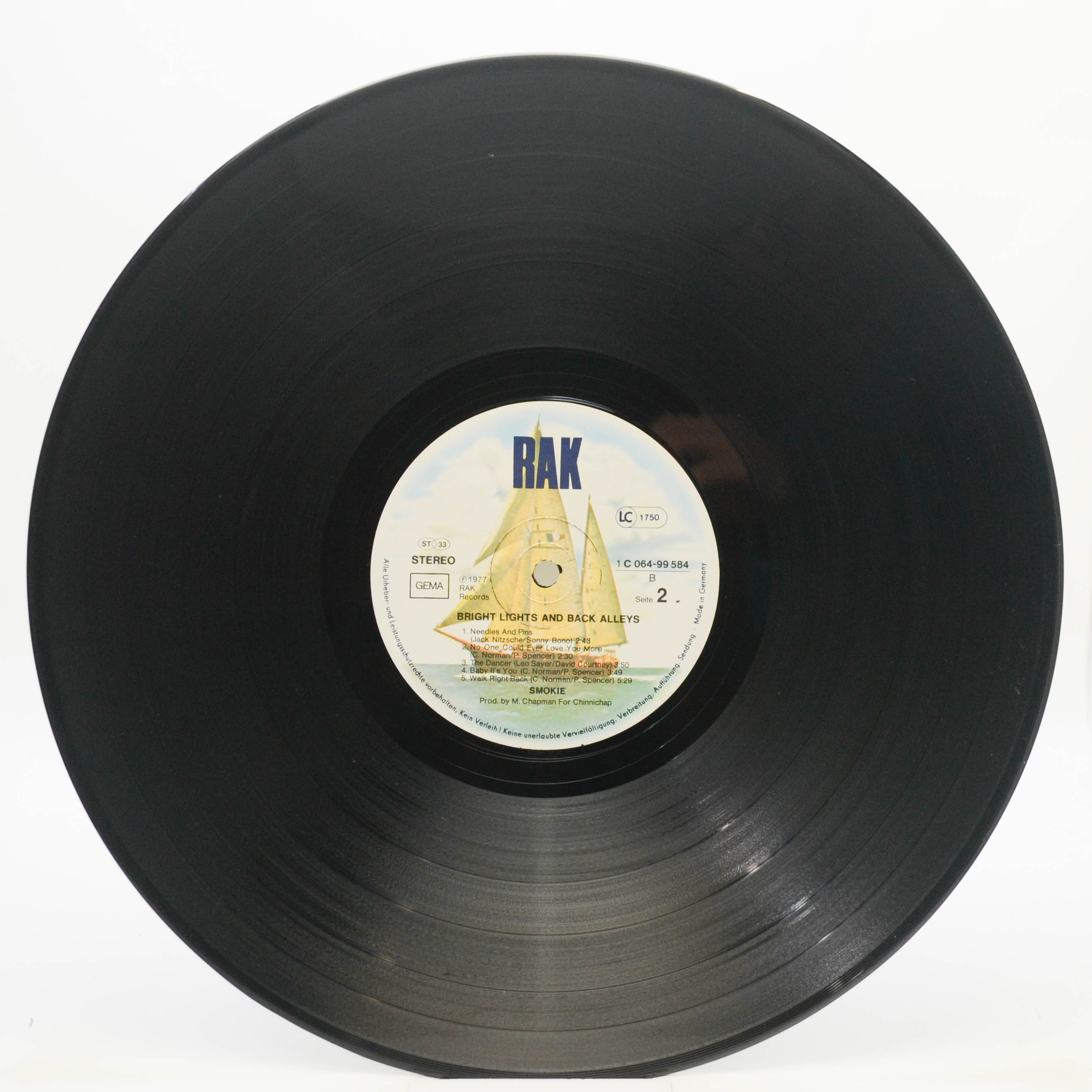 Smokie — Bright Lights & Back Alleys, 1977