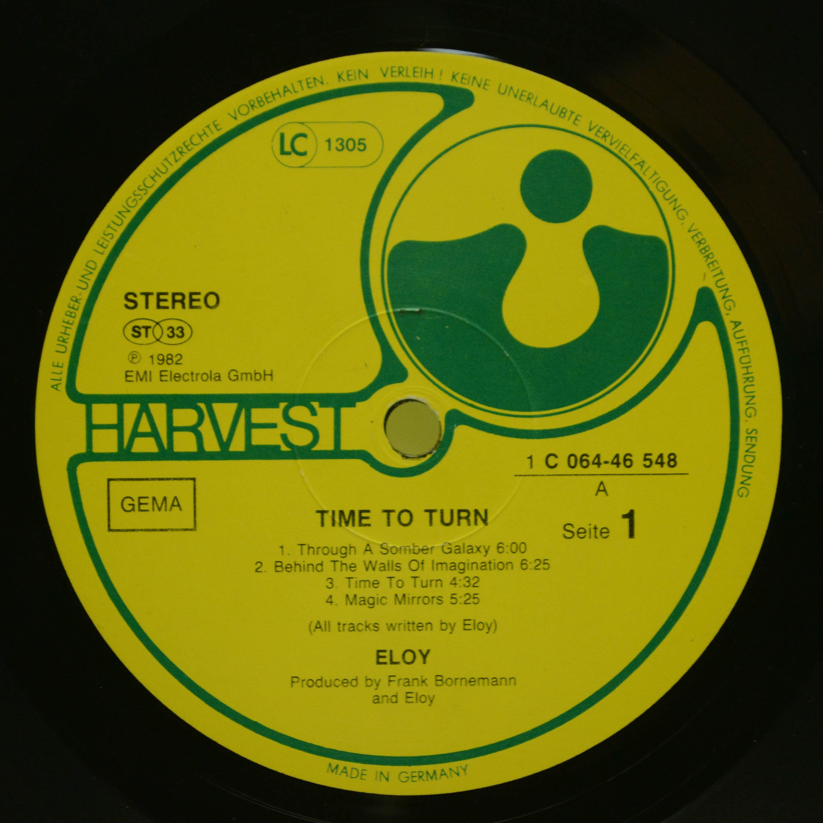 Eloy — Time To Turn, 1982