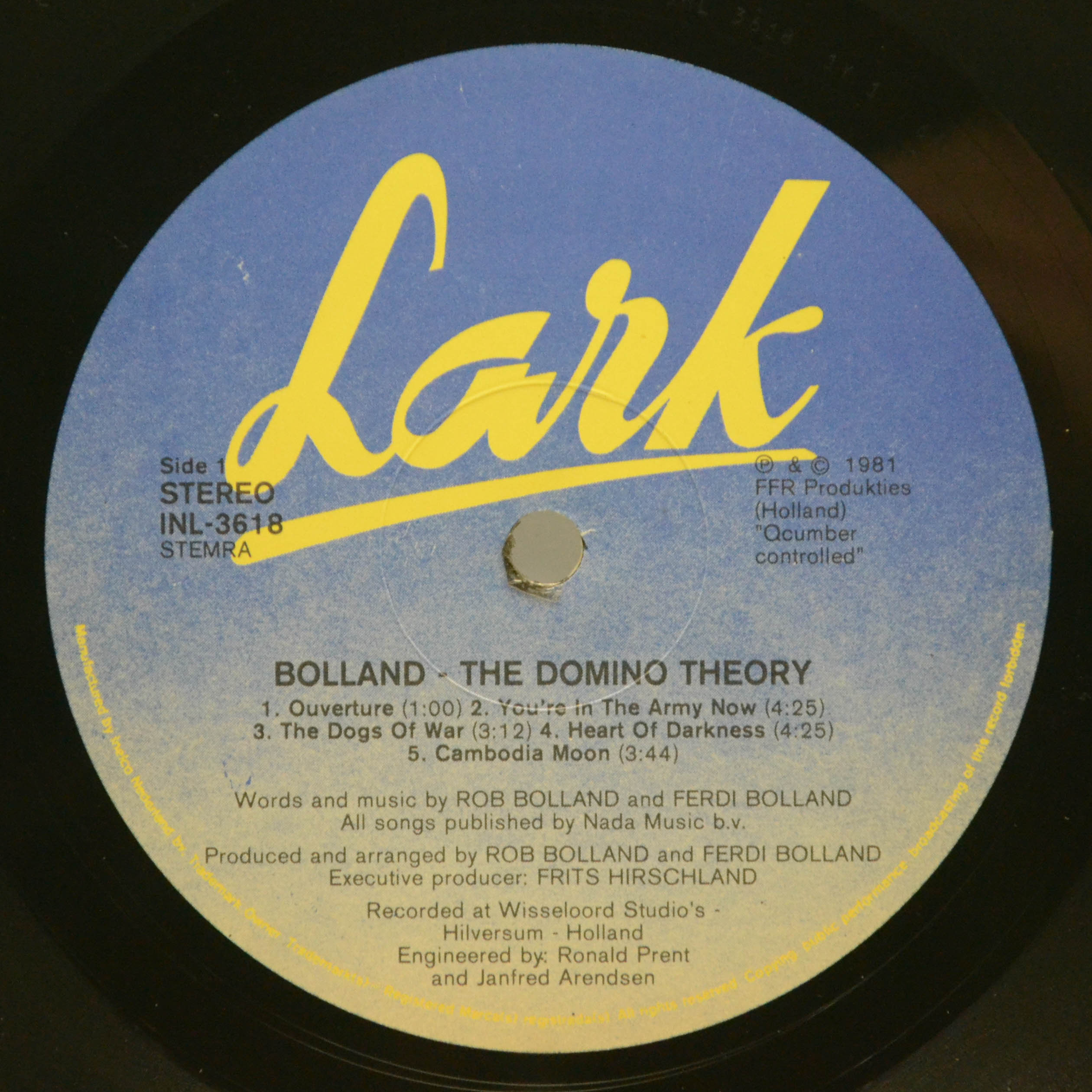Bolland — The Domino Theory, 1981