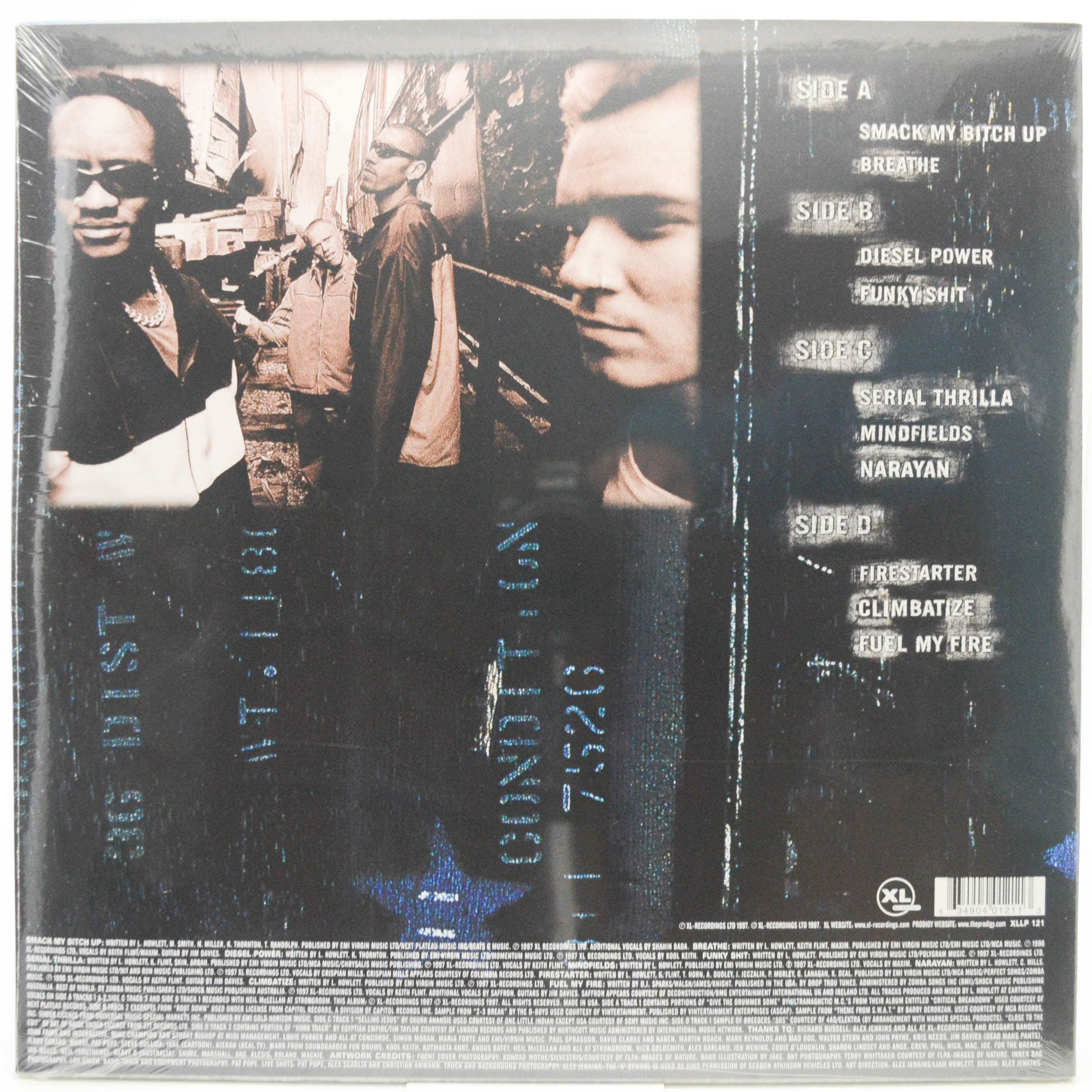 Prodigy — The Fat Of The Land (2LP, UK), 1997