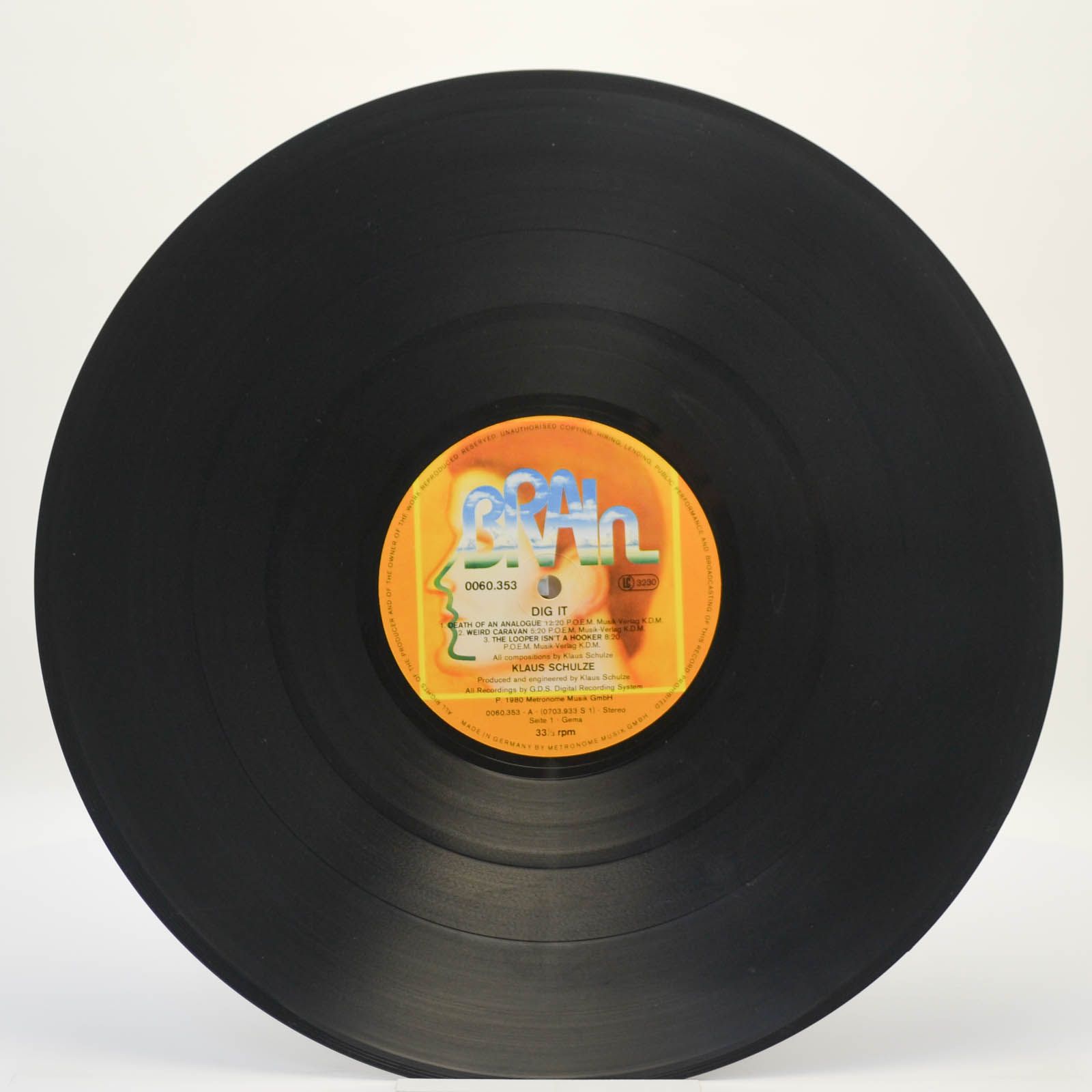 Klaus Schulze — Dig It, 1980