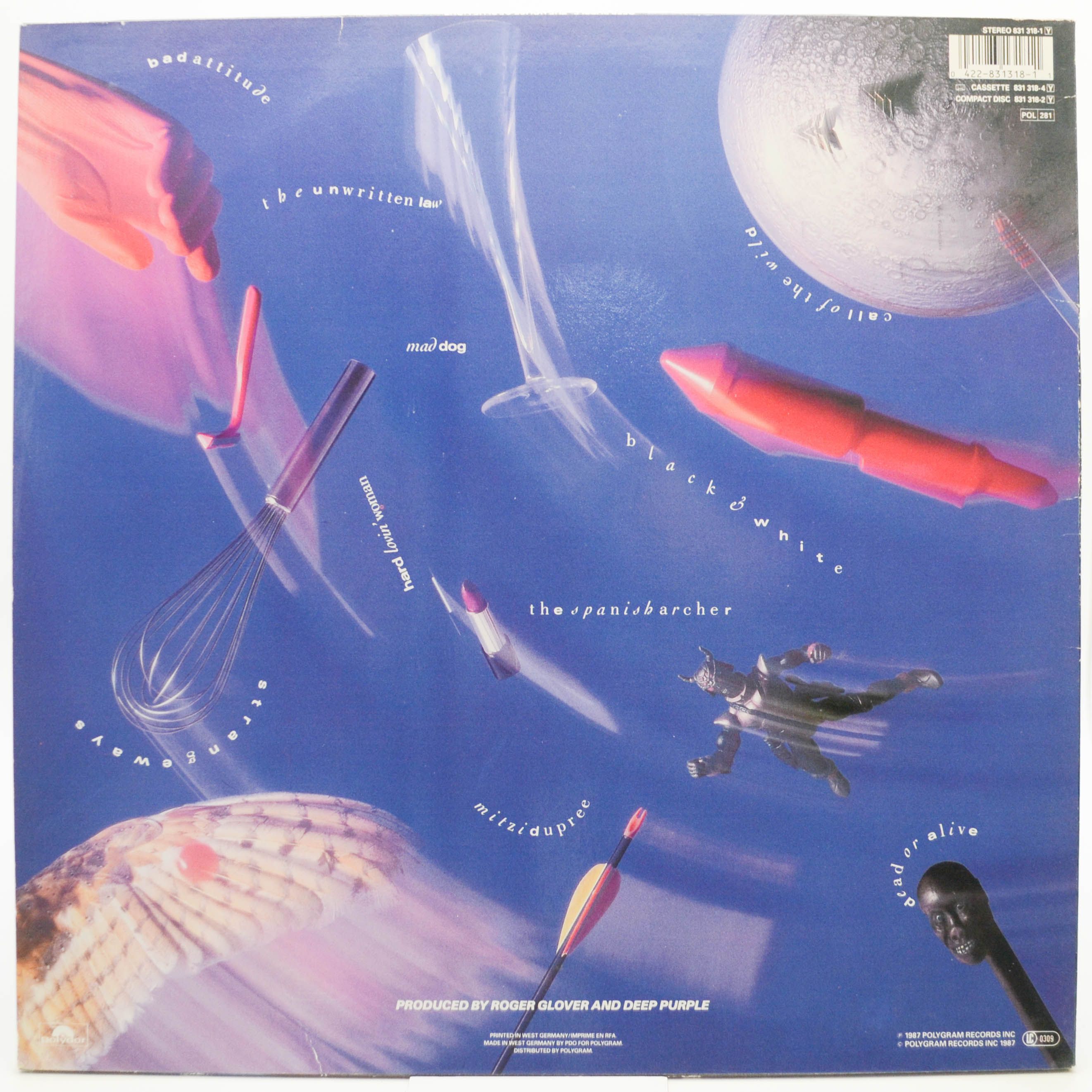 Deep Purple — The House Of Blue Light, 1987