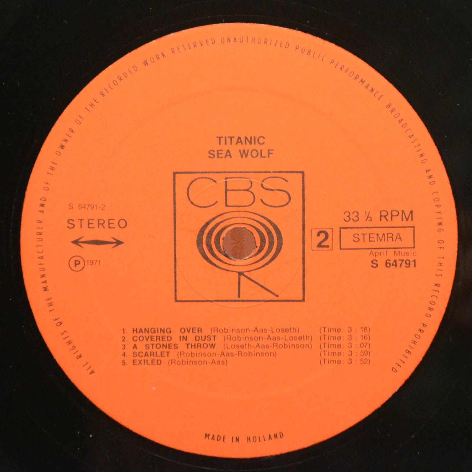Titanic — Sea Wolf, 1971