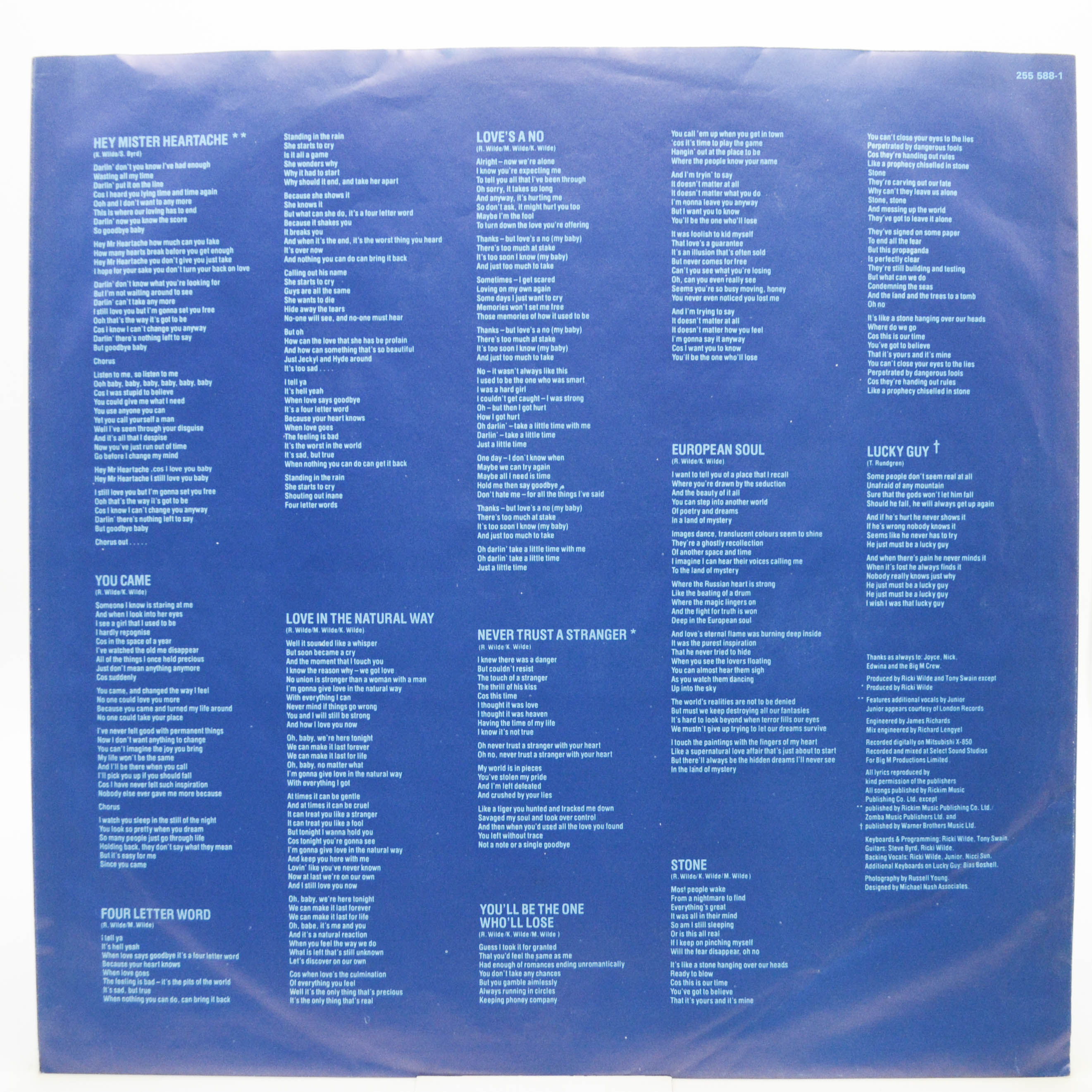 Kim Wilde — Close, 1988