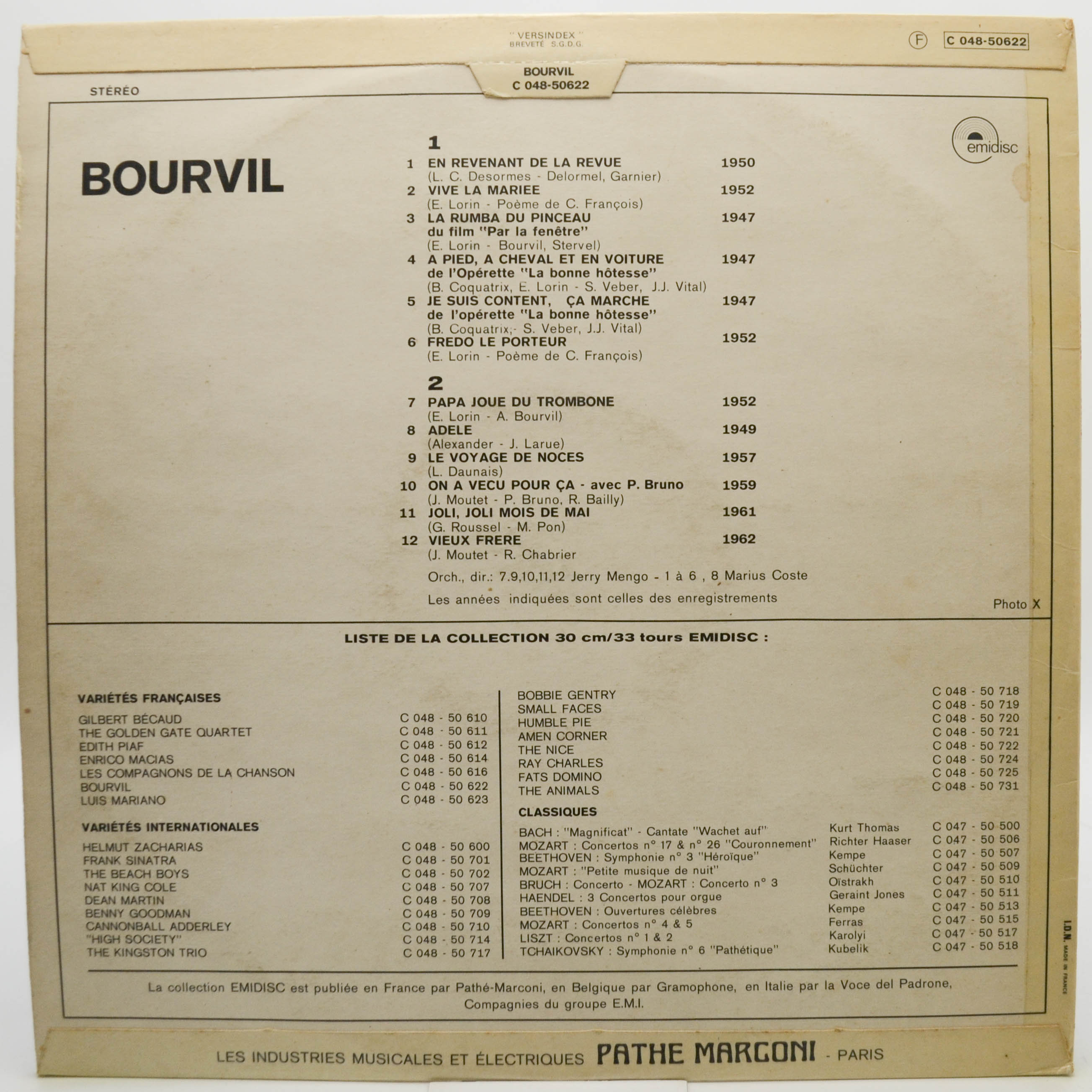 Bourvil — Bourvil (France), 1974