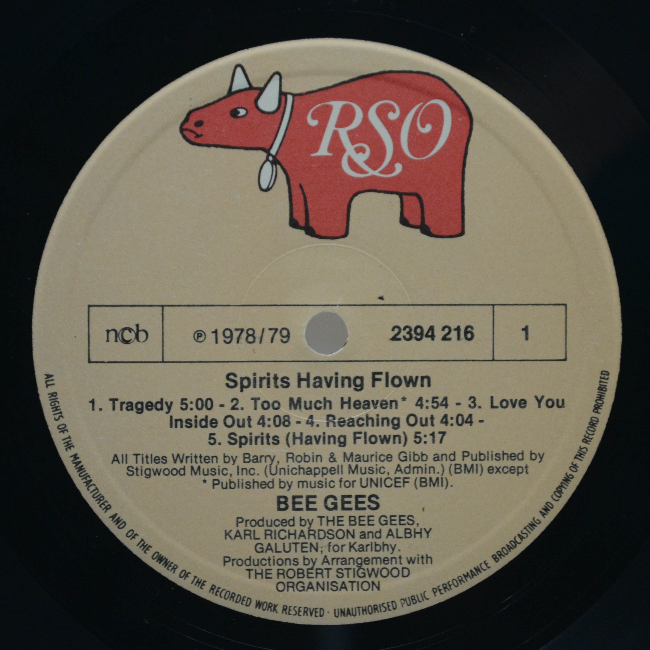 Bee Gees — Spirits Having Flown, 1979