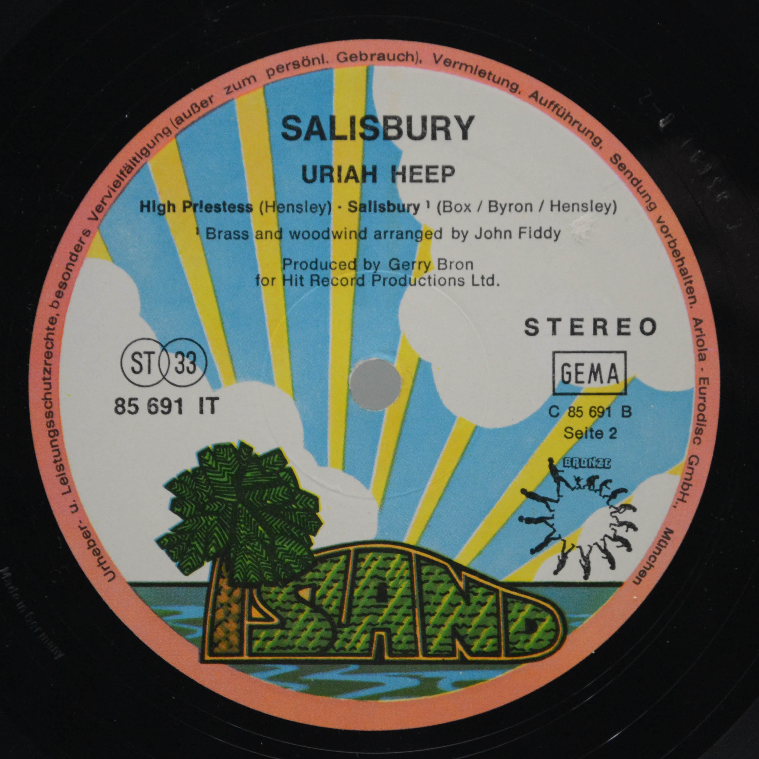 Uriah Heep — Salisbury, 1971