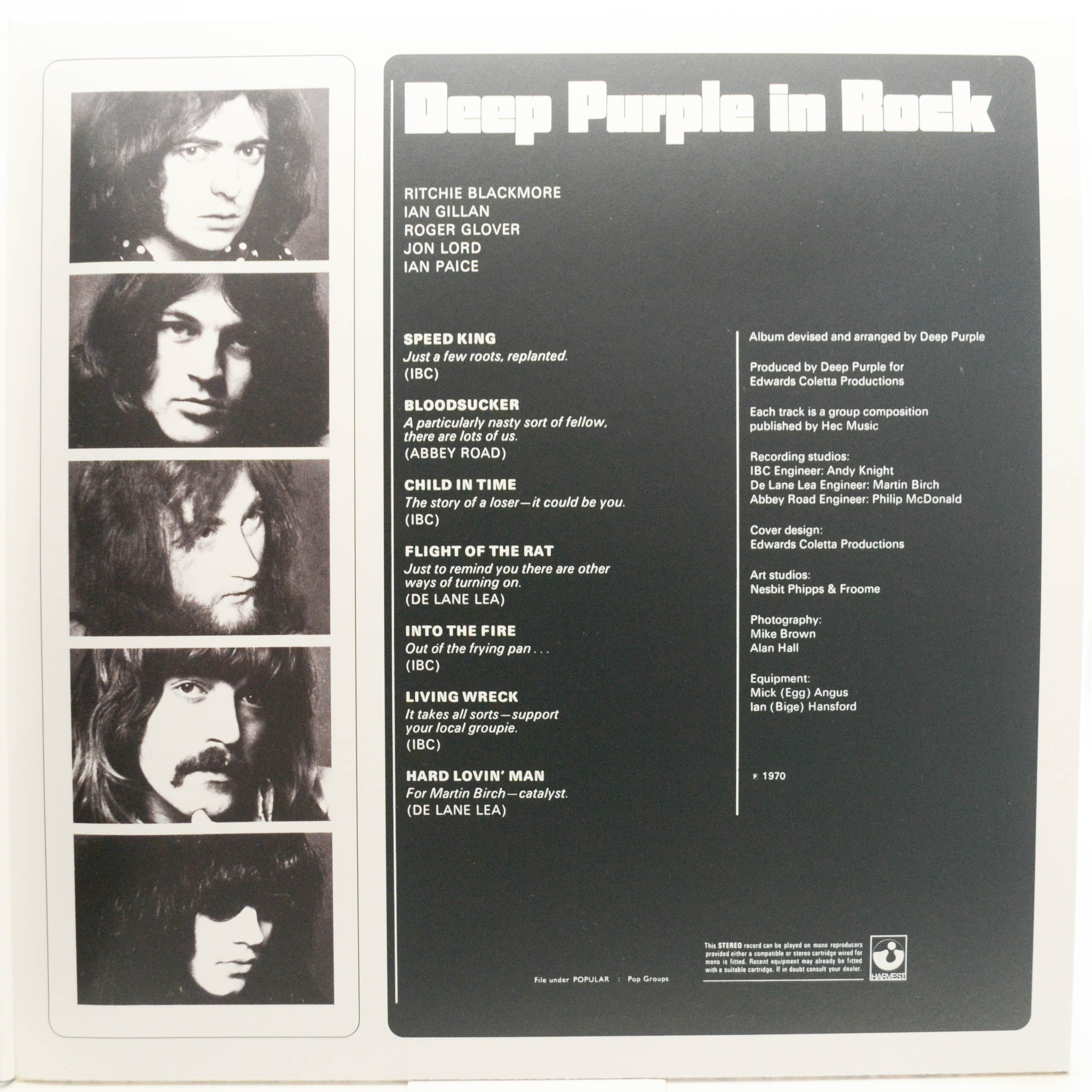 Deep Purple — In Rock, 1970