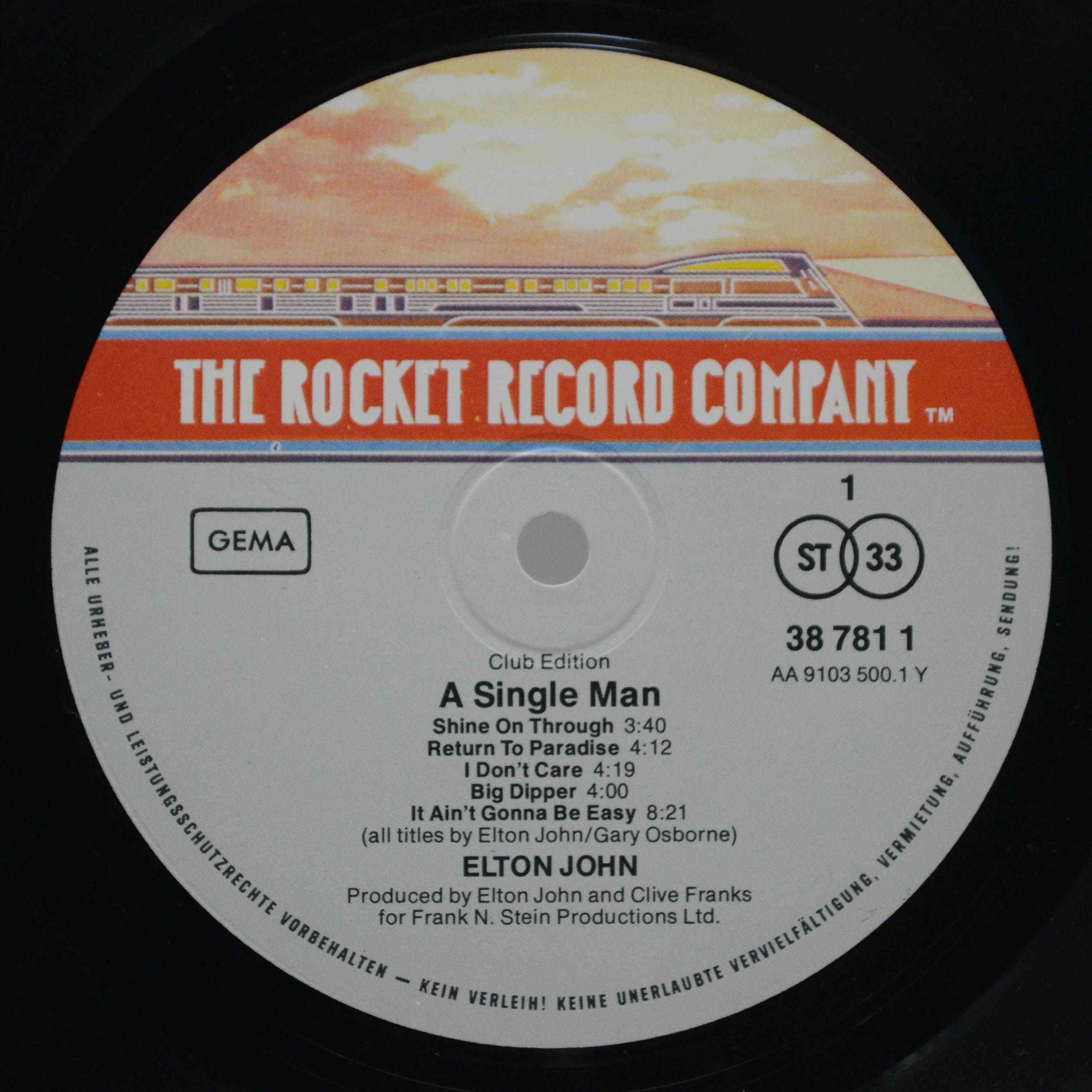 Elton John — A Single Man, 1979