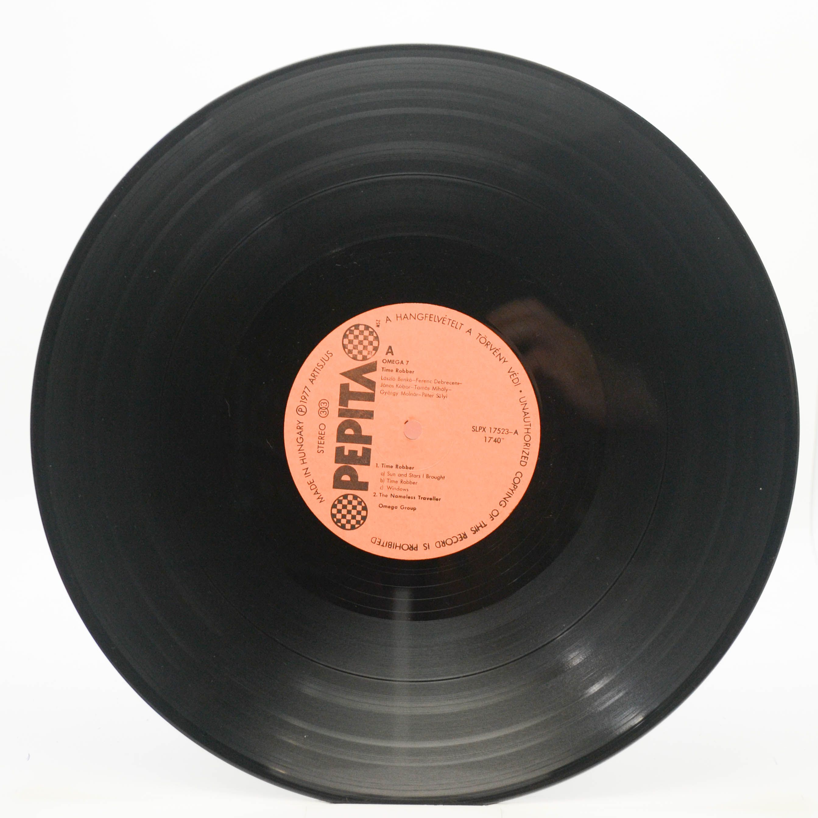 Omega — Omega 7: Időrabló (1-st, Hungary), 1977