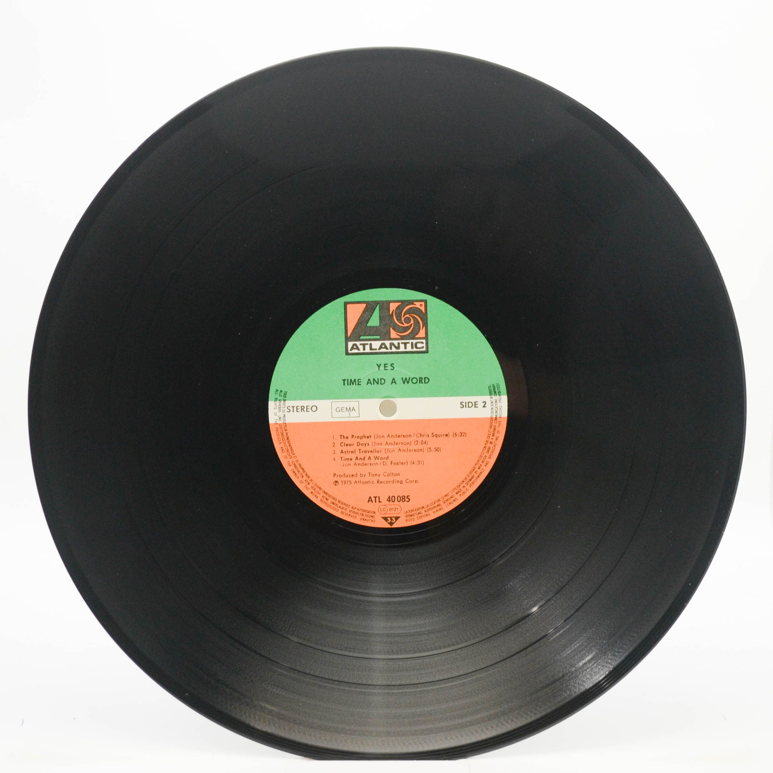 Yes — Time And A Word, 1970