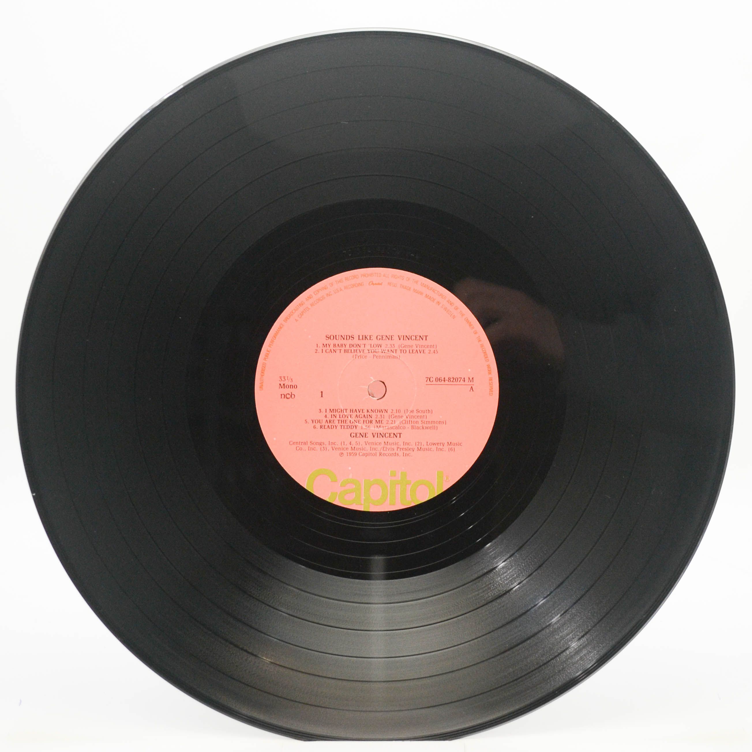 Gene Vincent — Sounds Like Gene Vincent, 1976