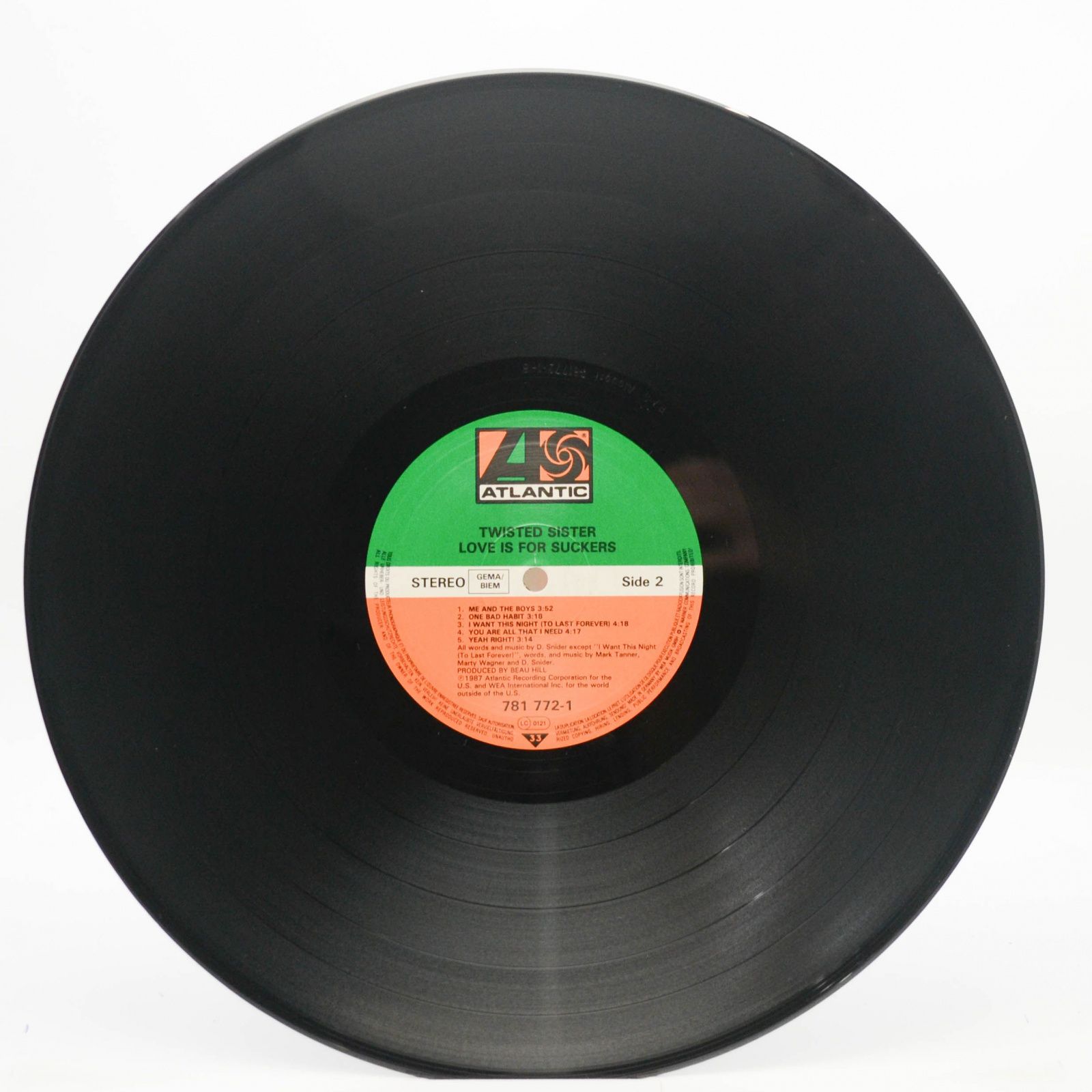 Twisted Sister — Love Is For Suckers, 1987