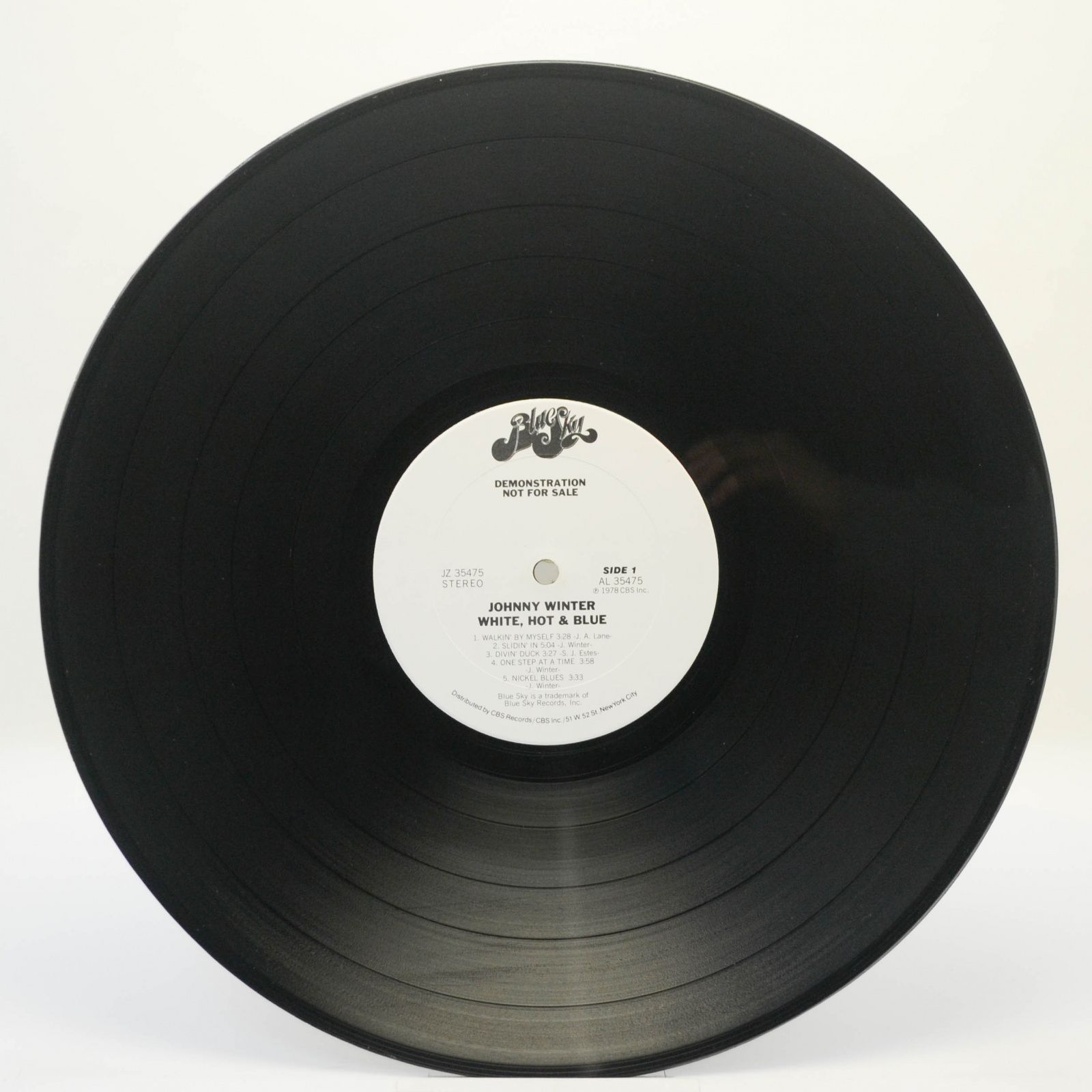 Johnny Winter — White, Hot & Blue, 1978